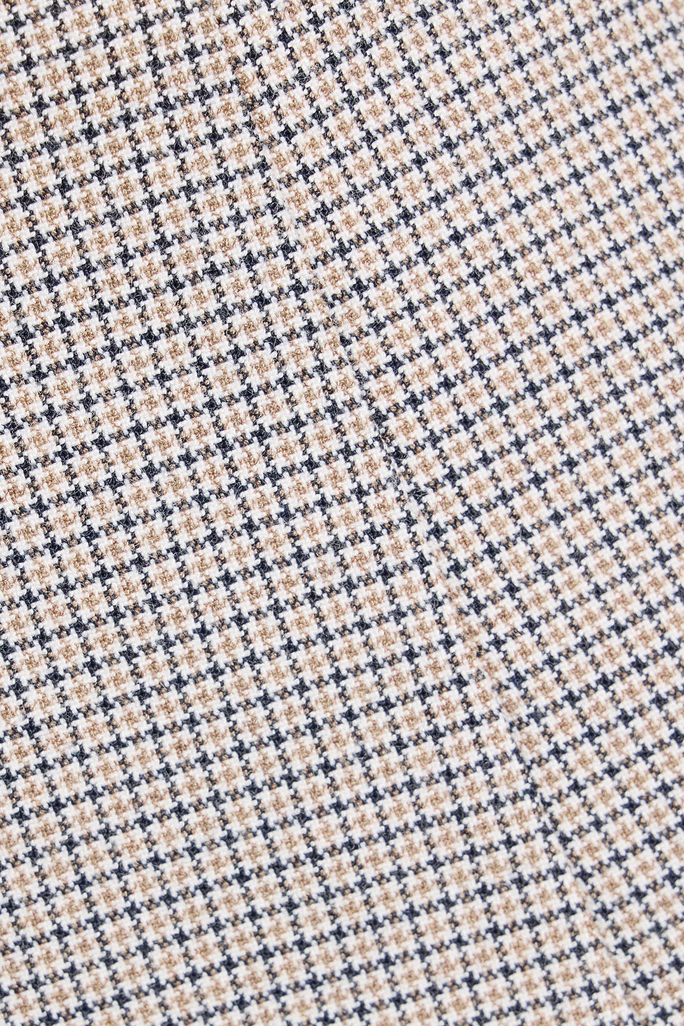 Theory Checked Tweed Mini Skirt In Neutral