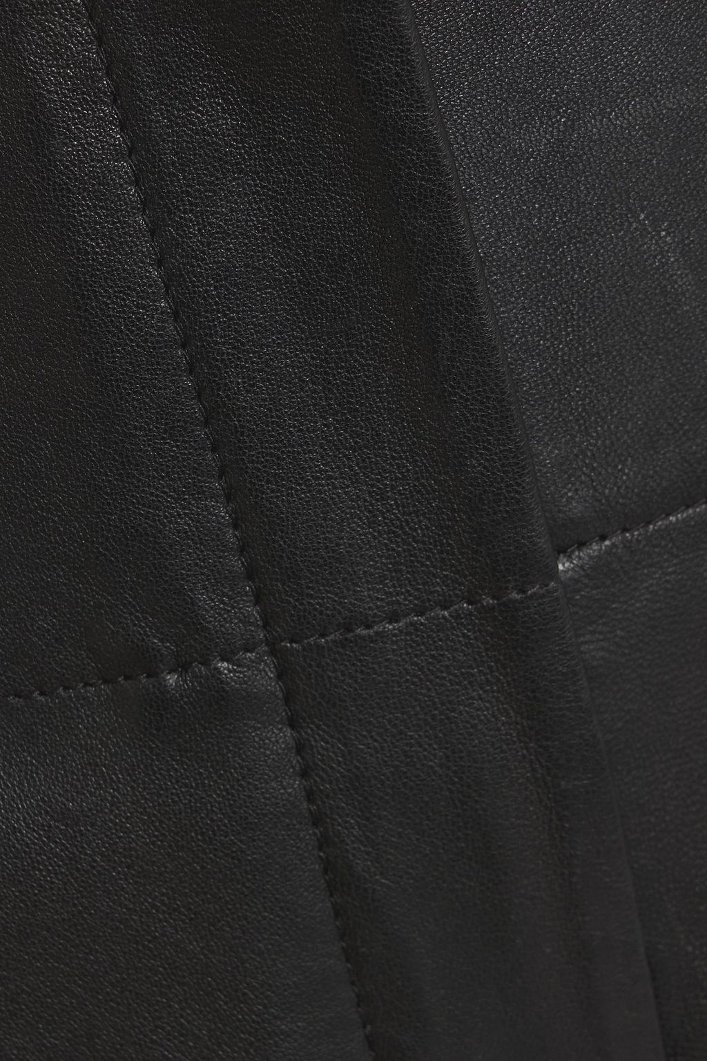THE SEI Leather straight-leg pants