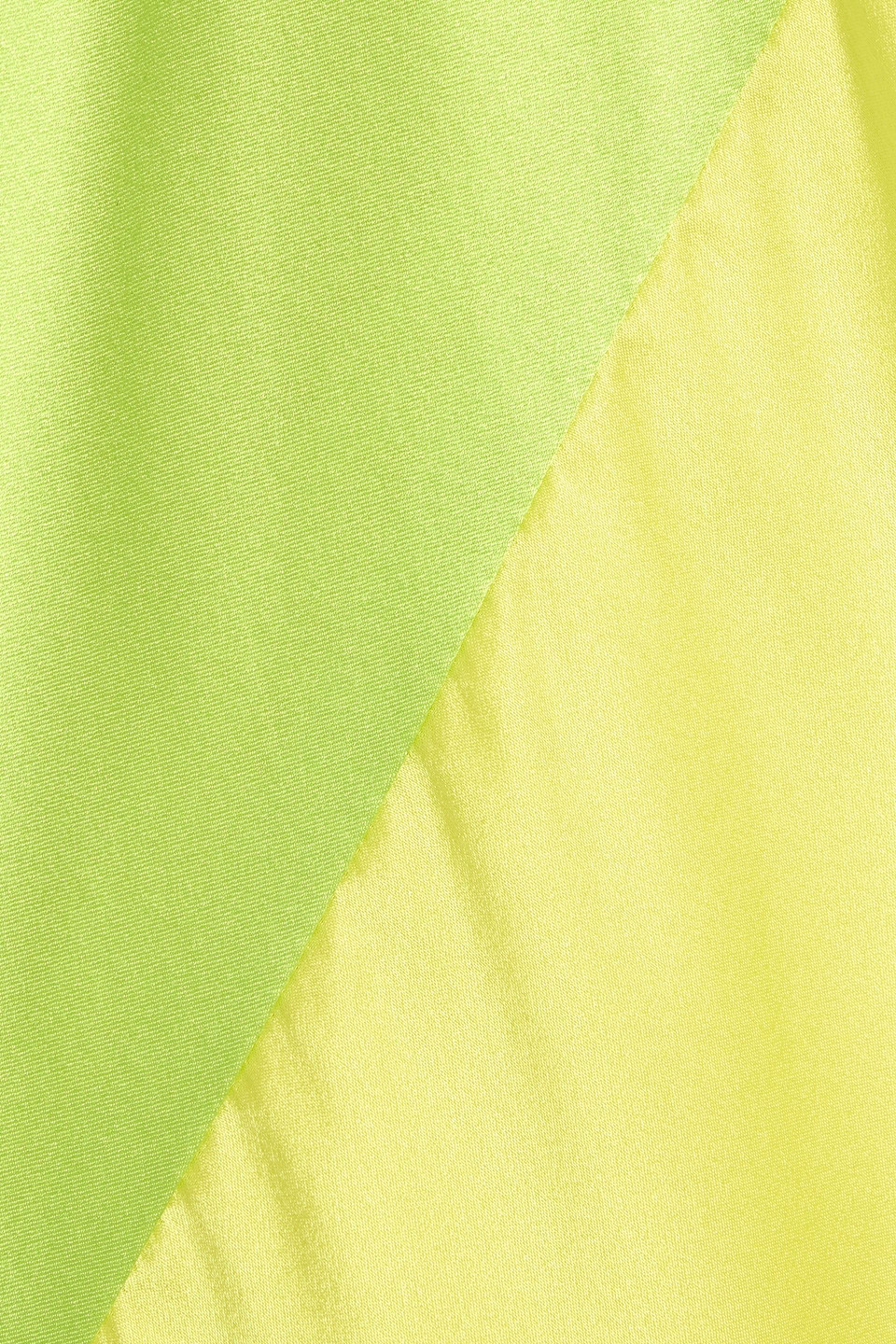 Michelle Mason Silk-satin Gown In Yellow