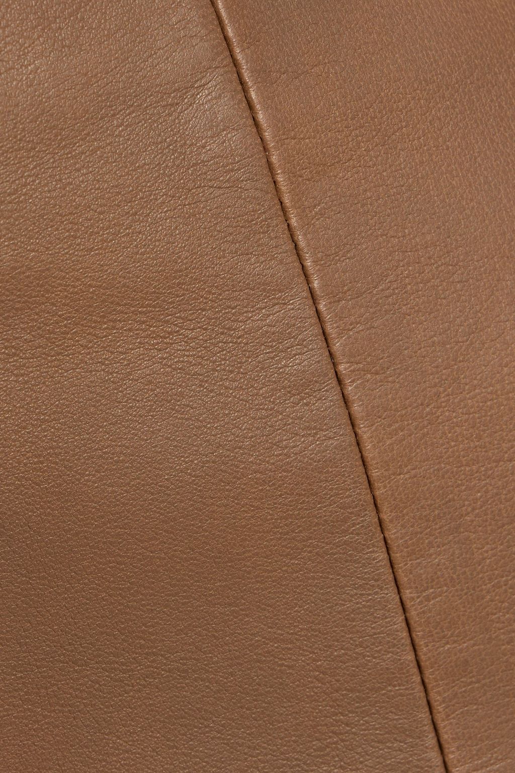 THE SEI Leather mini skirt