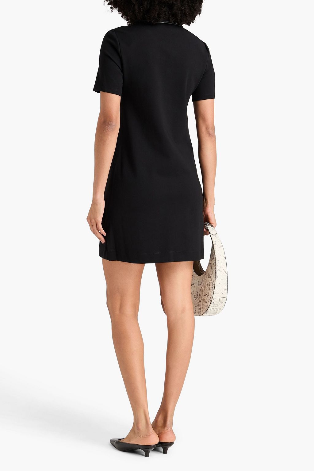 STAUD Jay jersey mini dress
