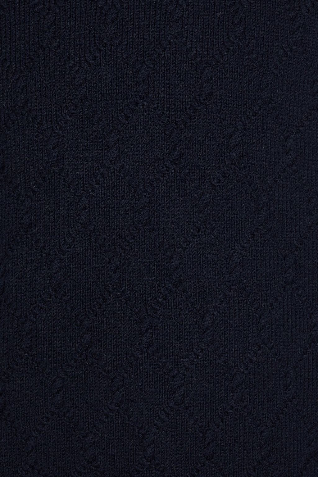 CANALI Jacquard-knit merino wool turtleneck sweater