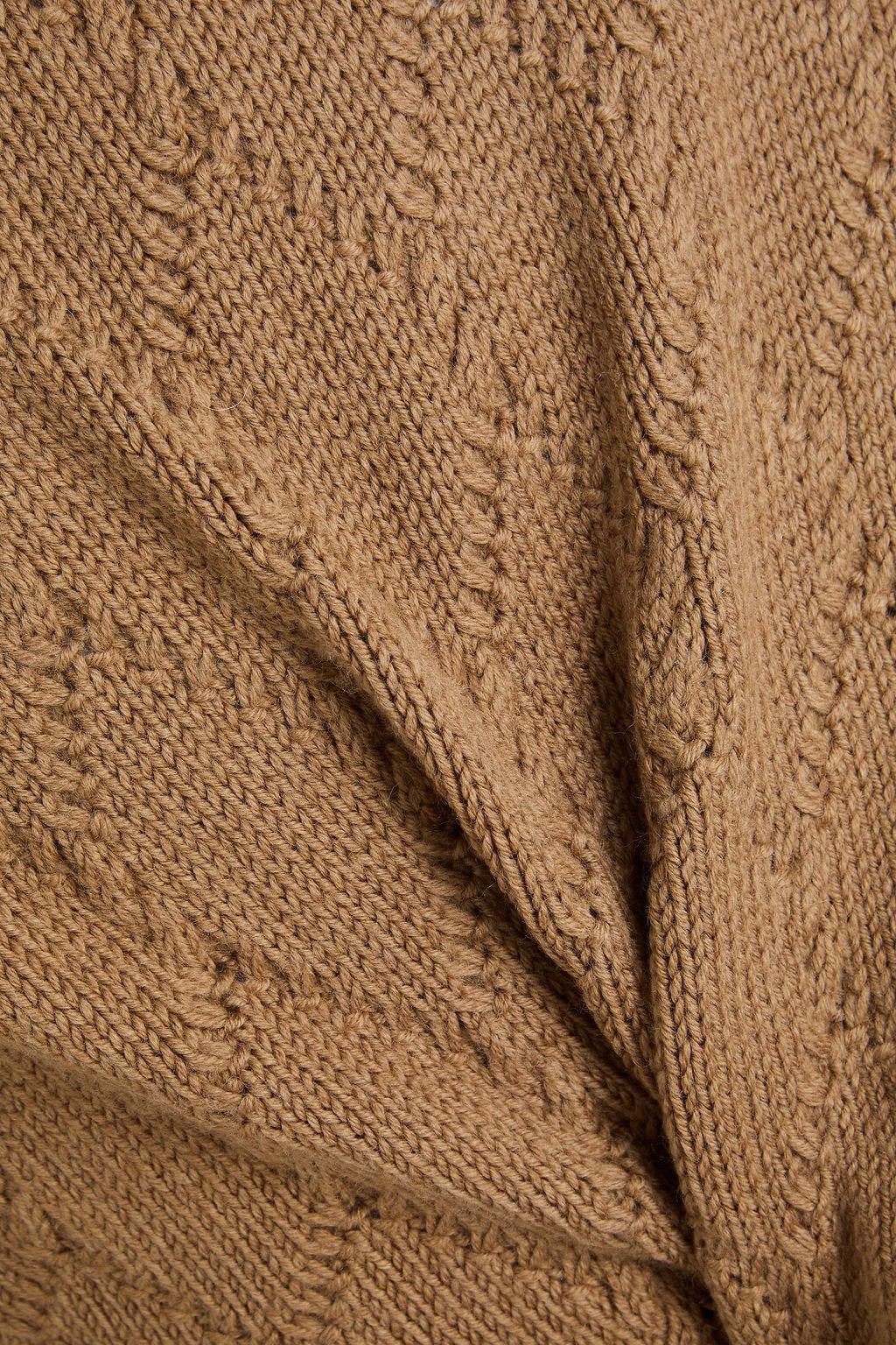 CANALI Jacquard-knit merino wool turtleneck sweater