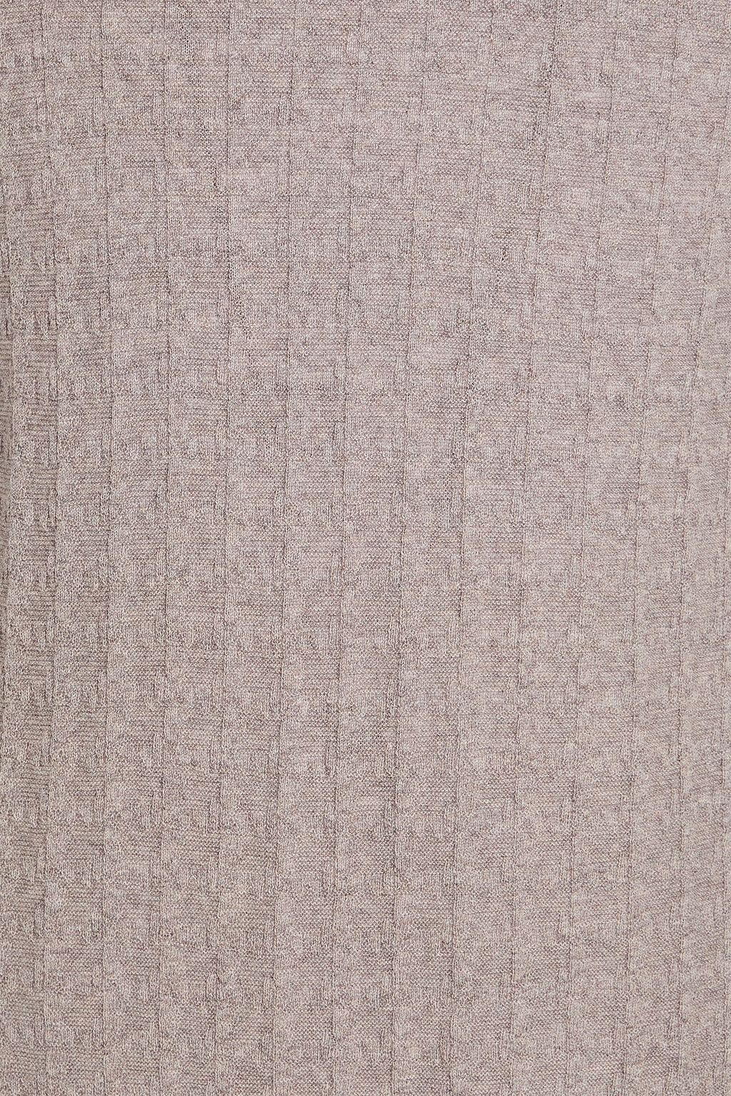 CANALI Jacquard-knit wool sweater