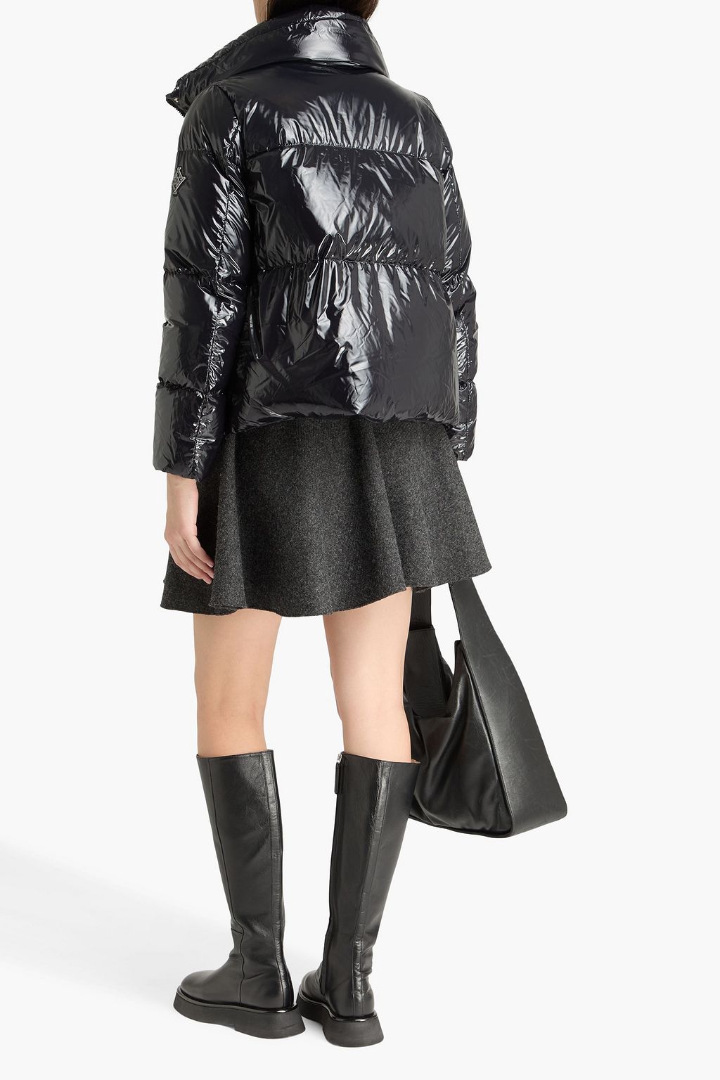 HERNO Daunenjacke aus gestepptem Shell