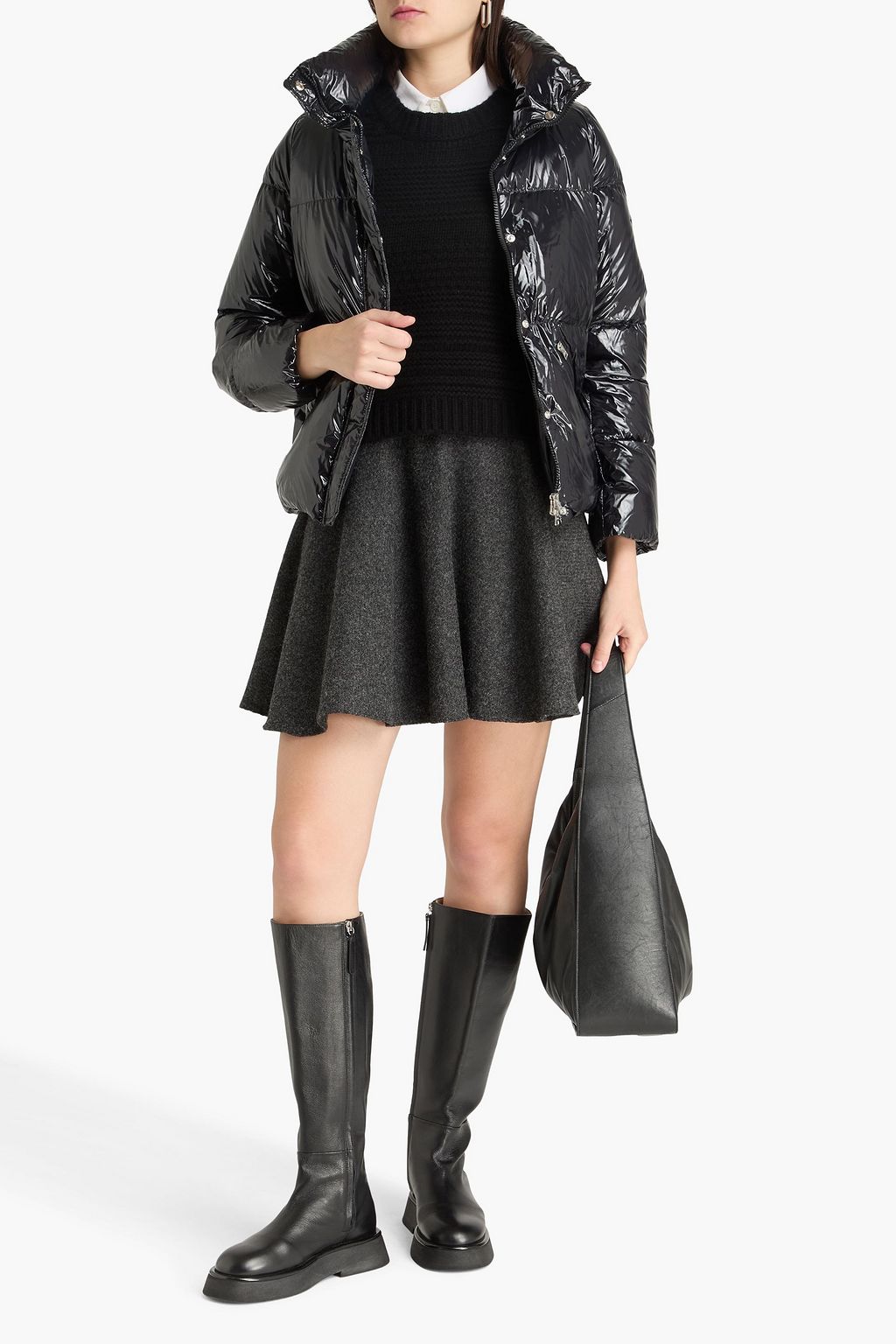 HERNO Daunenjacke aus gestepptem Shell