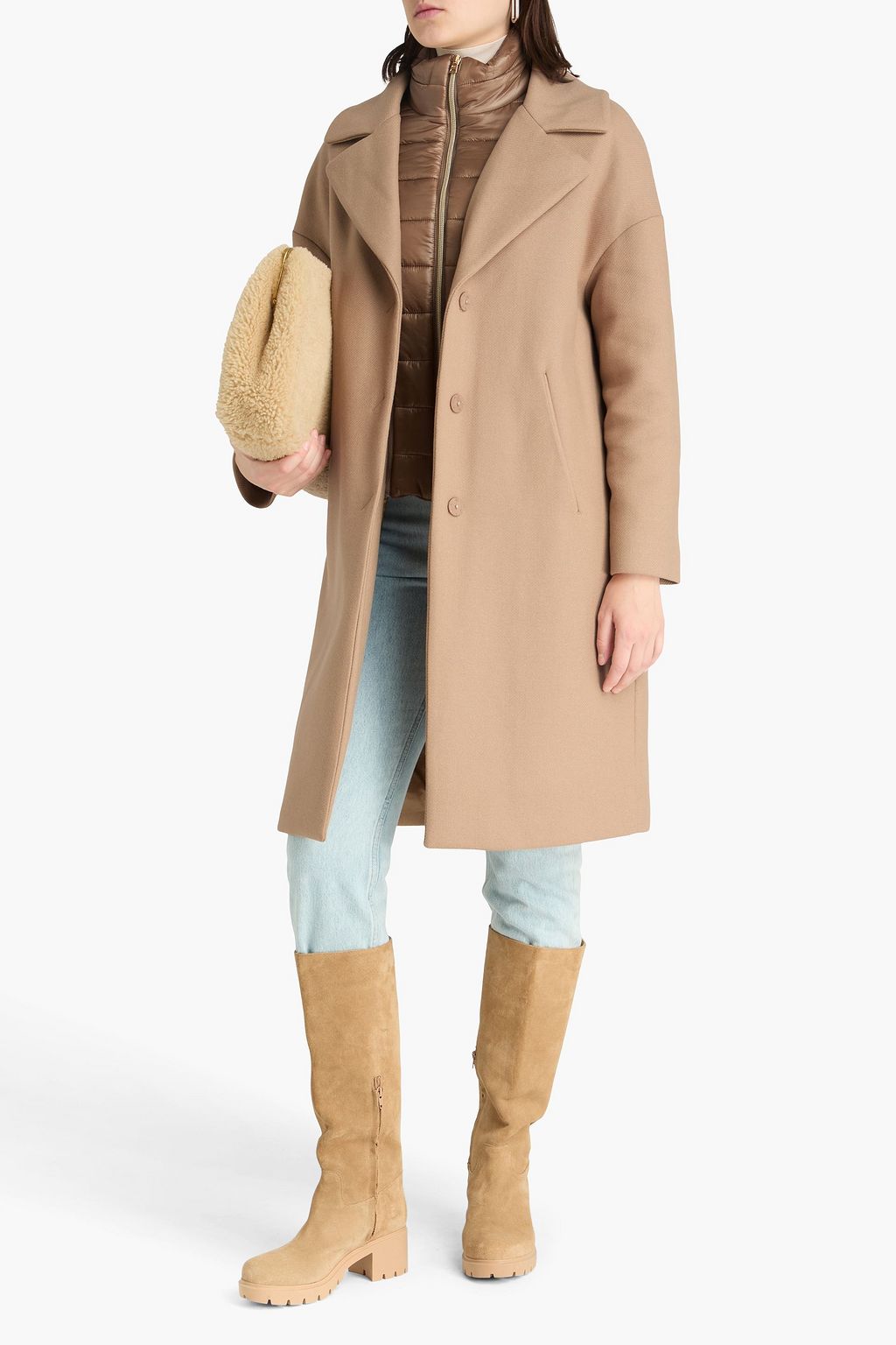 HERNO معطف من الصوف