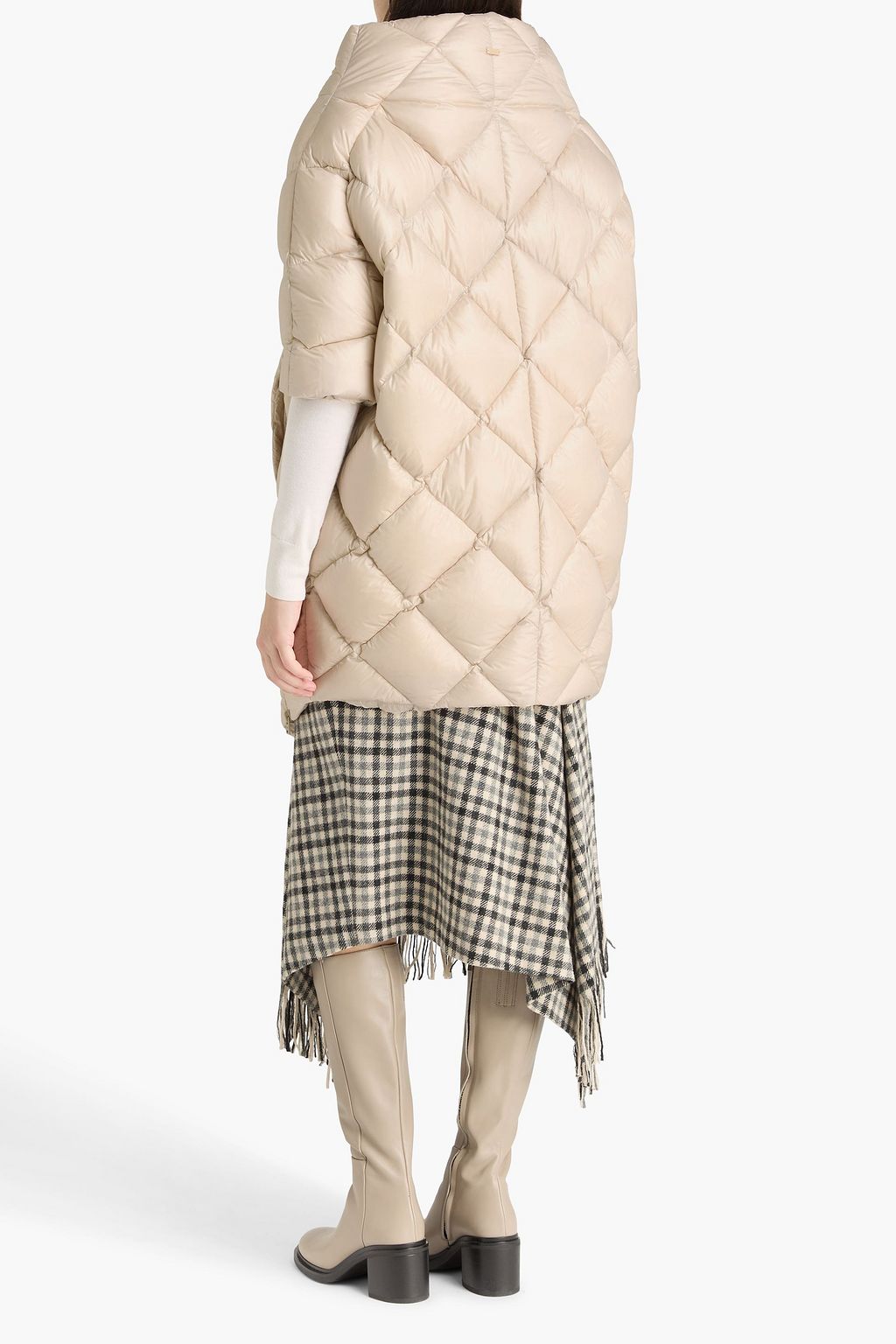 HERNO Quilted shell down coat