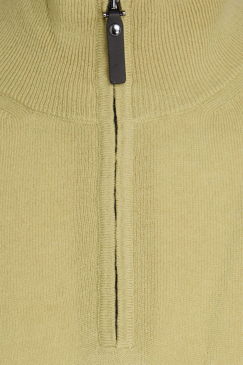 CANALI Cashmere half-zip sweater