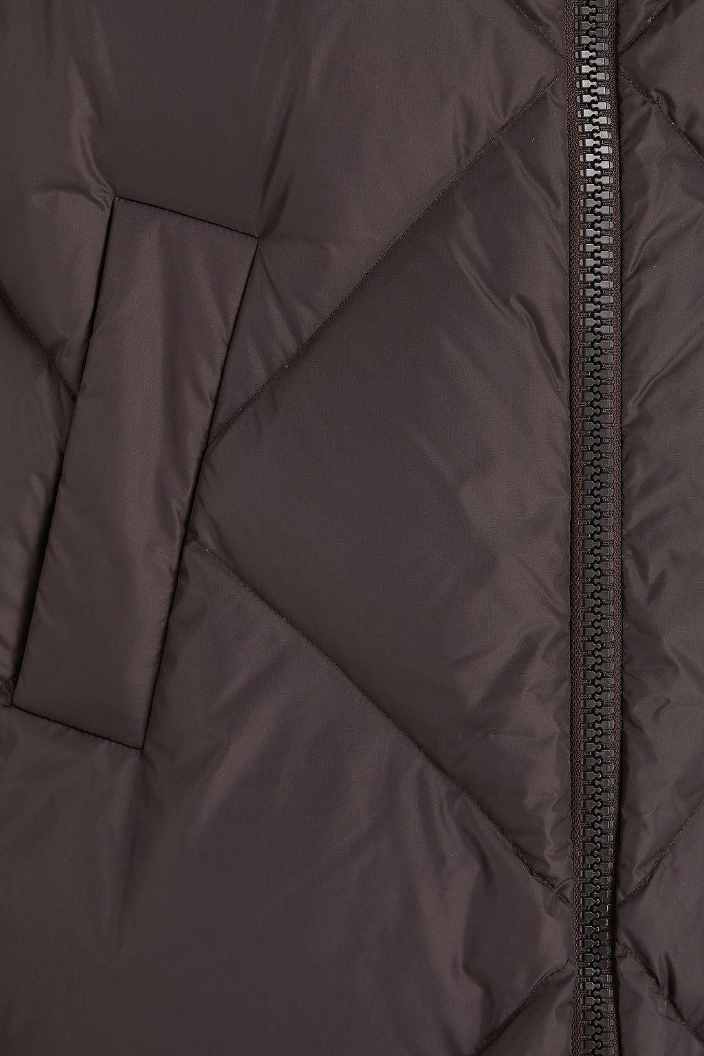 HERNO معطف مبطّن من قماش عازل ومحشو بالزغب