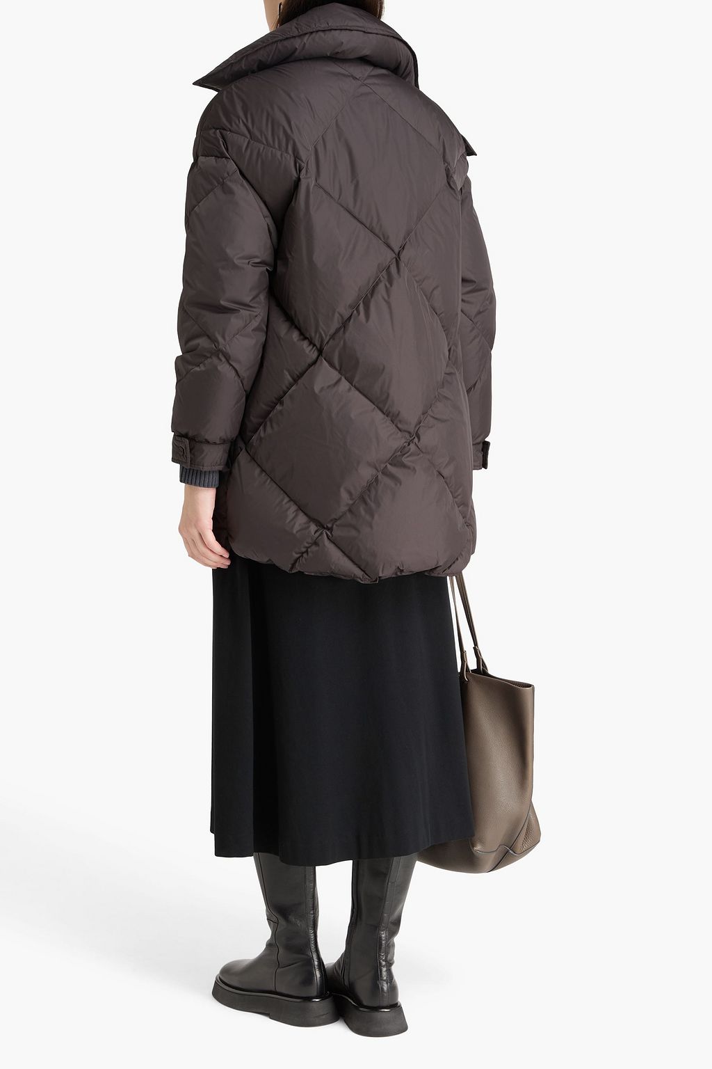 HERNO جاكيت من قماش عازل محشو بالزغب مبطّن