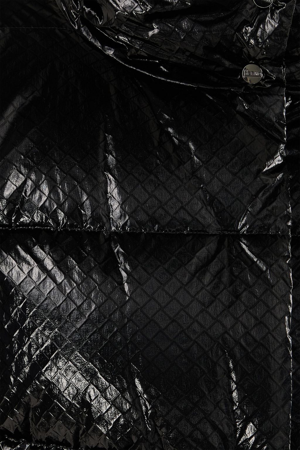 HERNO Quilted coated ripstop down jacket