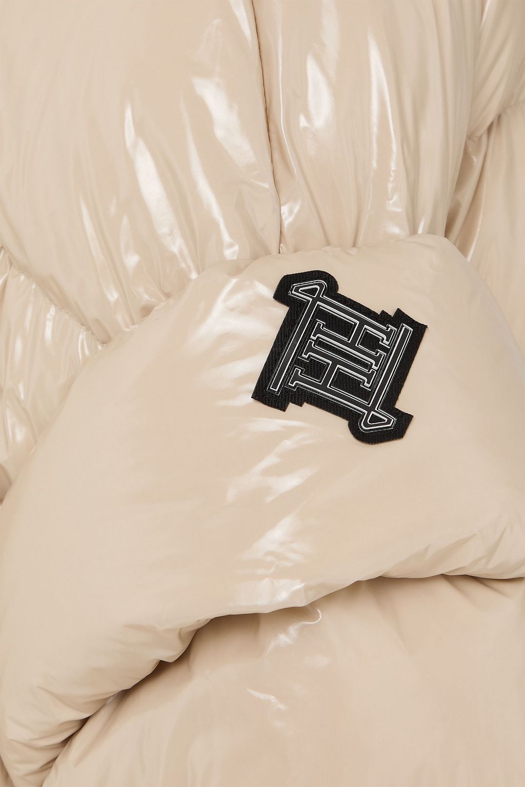 HERNO Daunenjacke aus gestepptem, glänzendem Shell