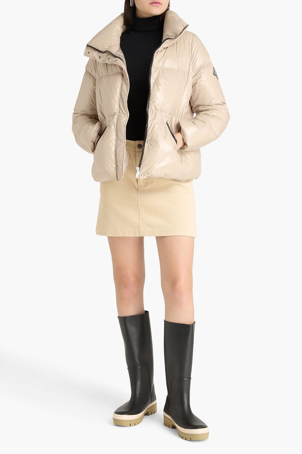 HERNO Daunenjacke aus gestepptem Shell