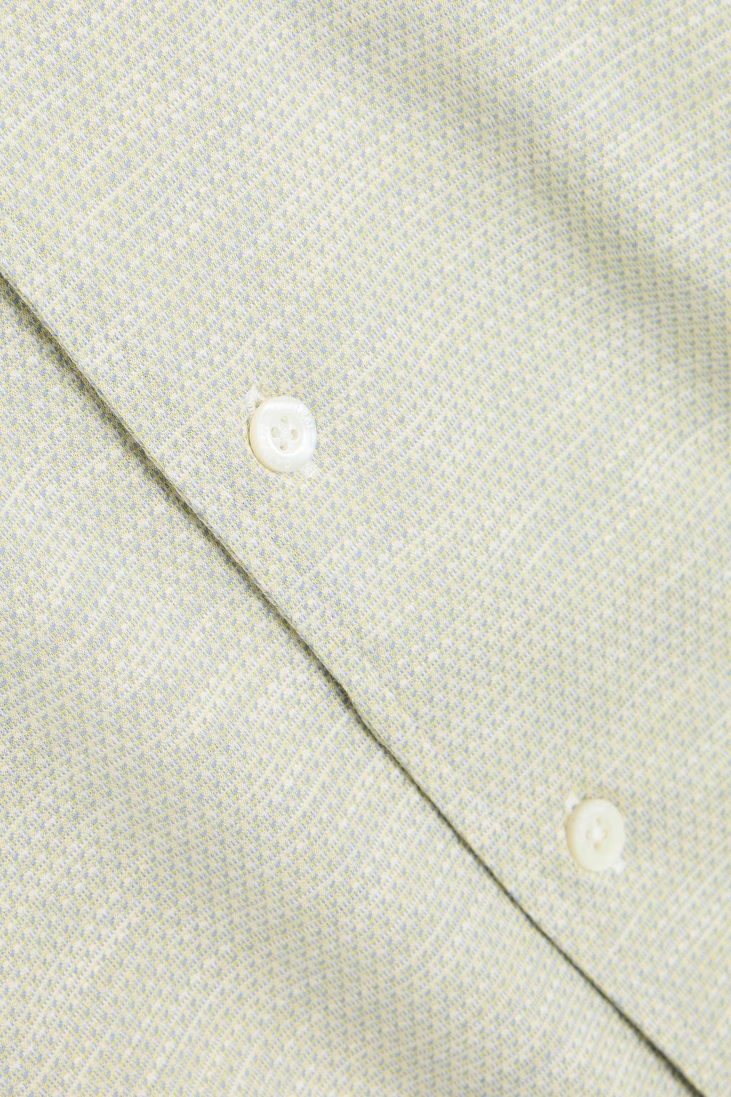 CANALI Printed cotton-jersey shirt
