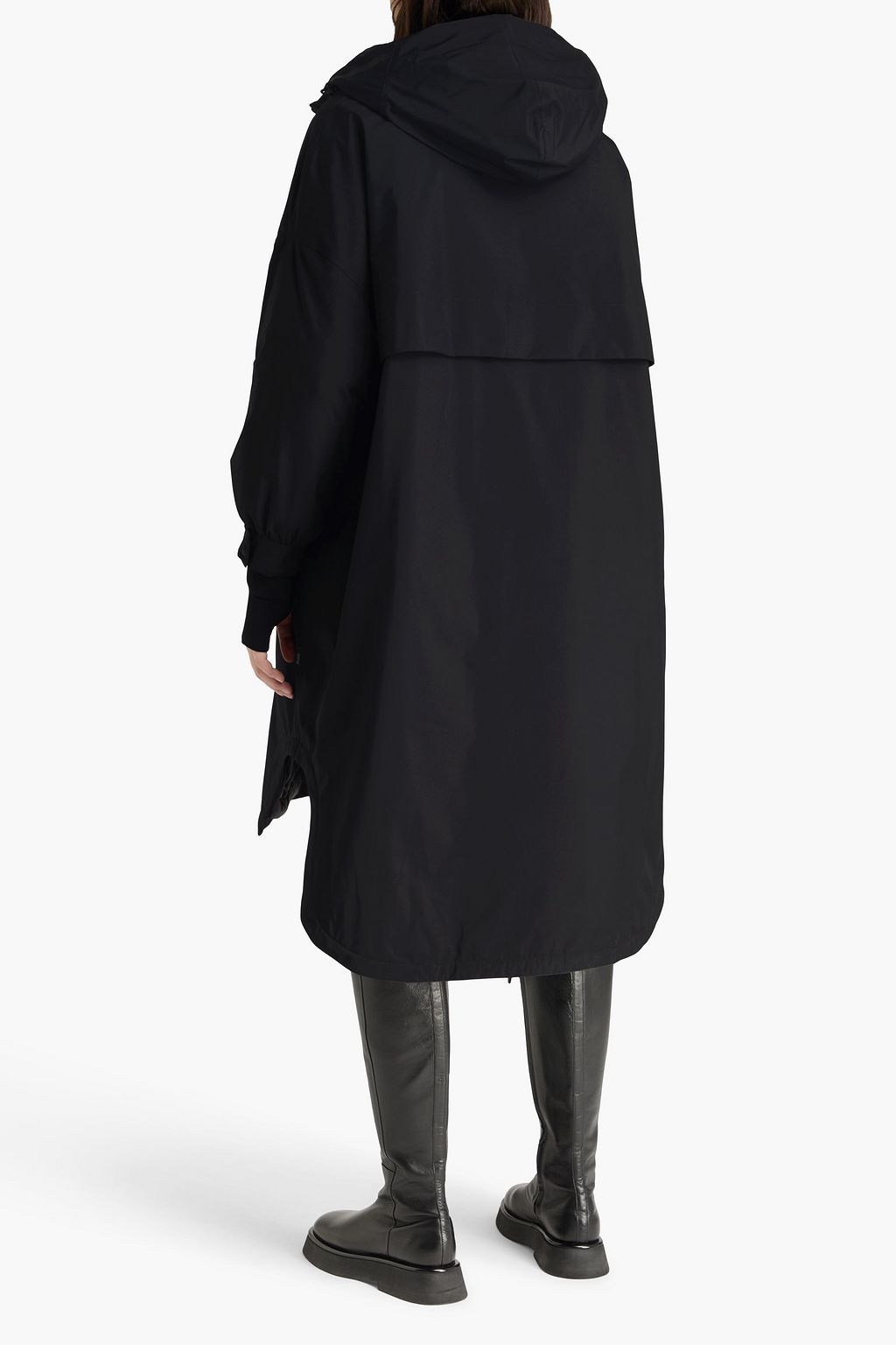 HERNO Shell hooded down coat