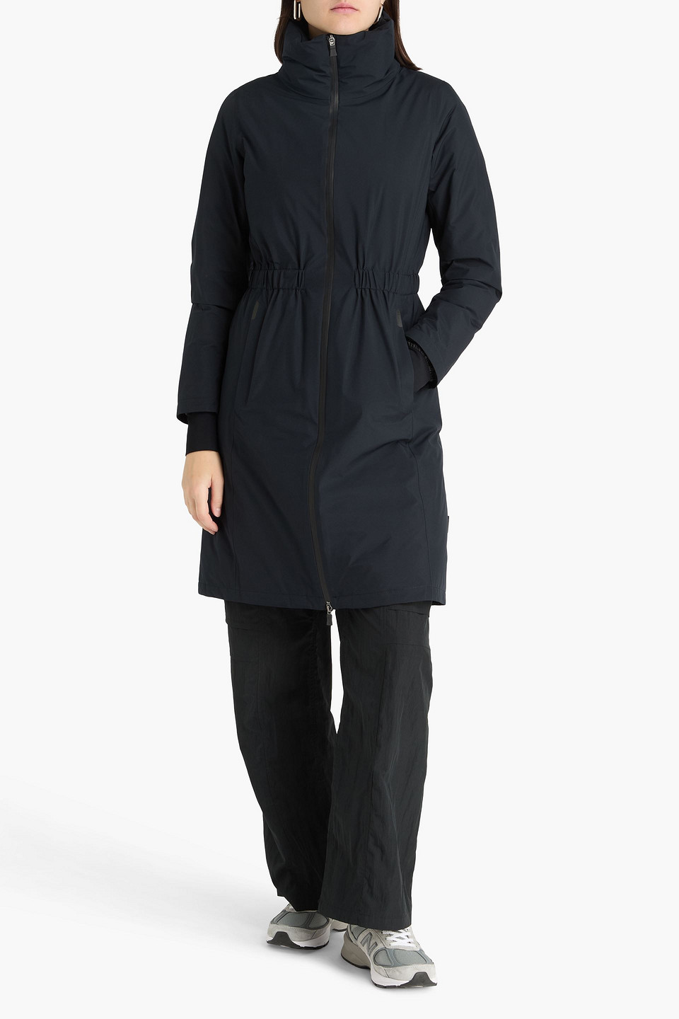  Herno - Daunenparka Aus Shell - Blau - It 50 