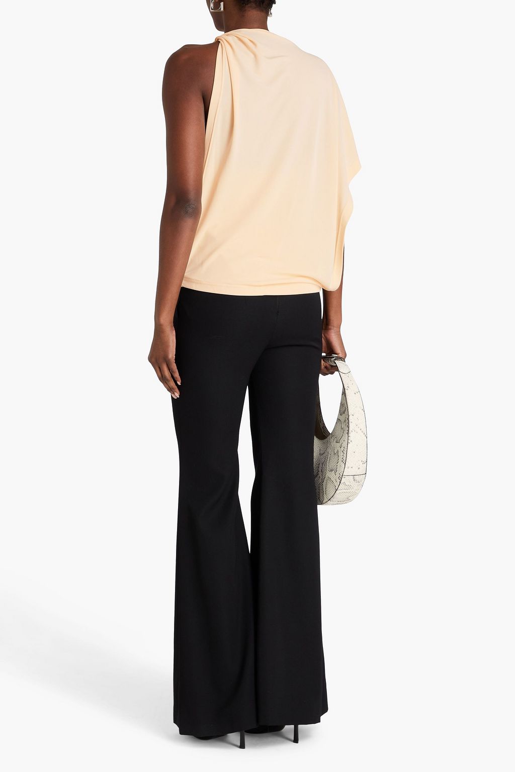 ESSE STUDIOS بلوزة Maca من الجيرسي بتصميم درابيه