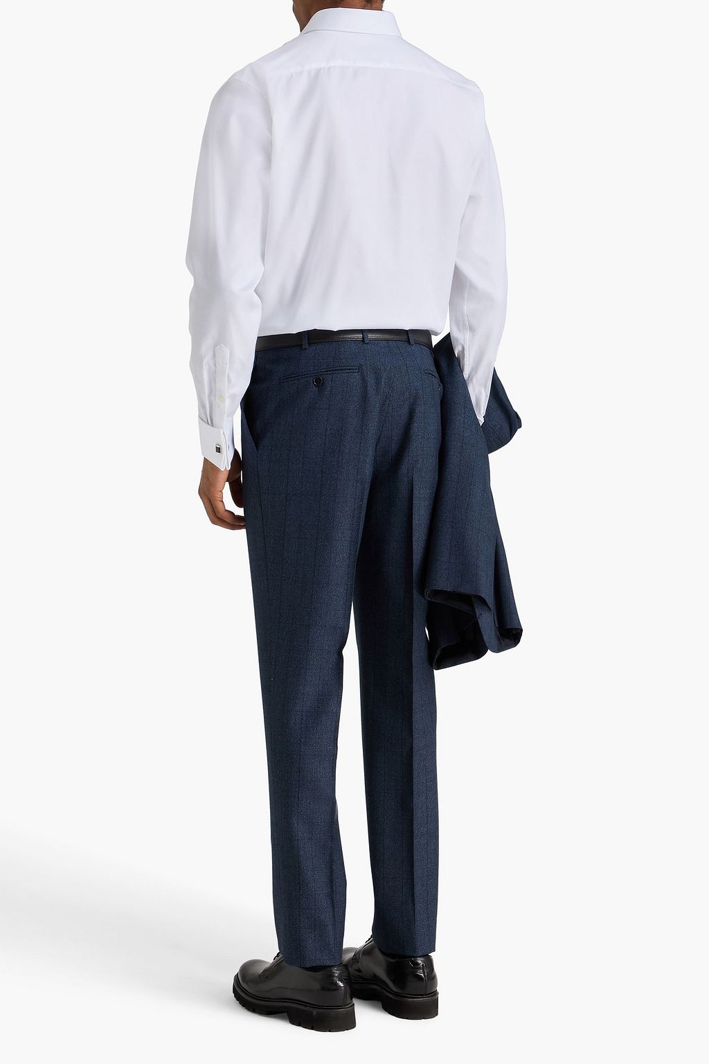 CANALI Cotton-piqué shirt