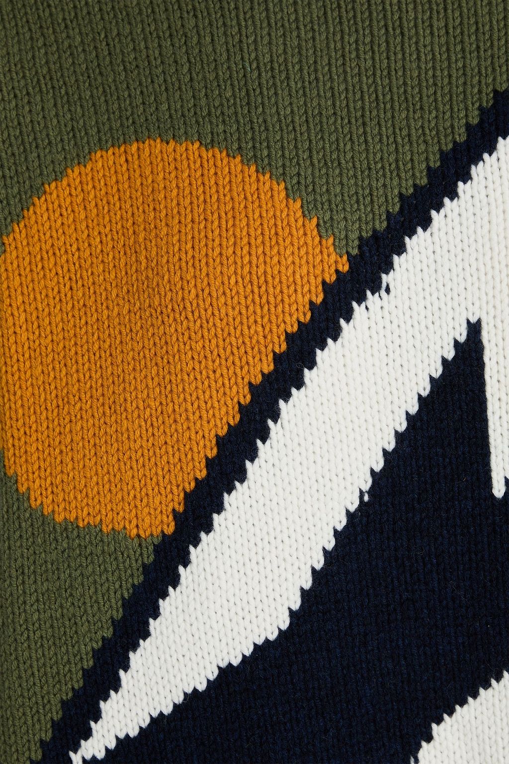 WE NORWEGIANS Intarsia merino wool and cashmere-blend turtleneck sweater