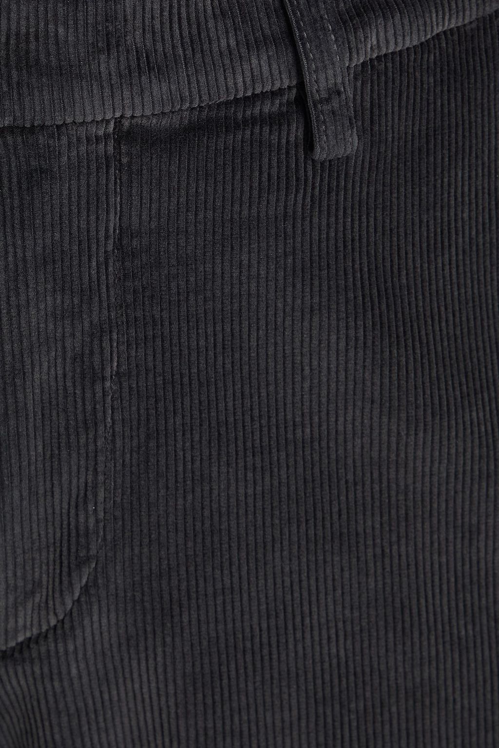 CANALI コットン混コーデュロイ テーパードパンツ