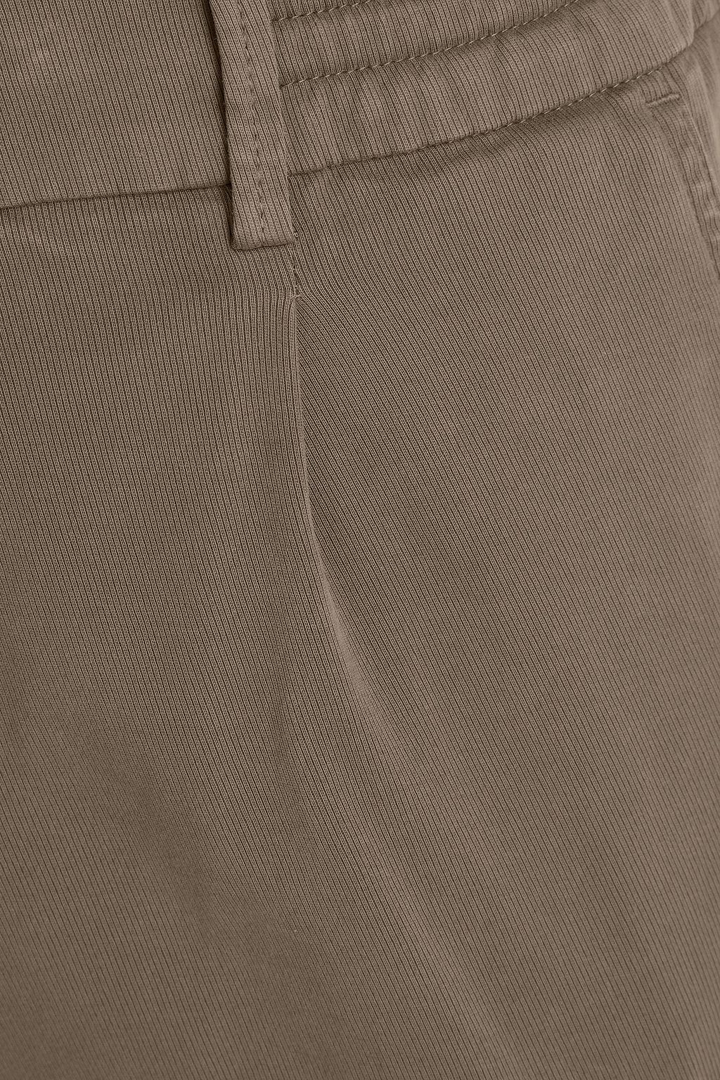 CANALI Tapered cotton-blend twill cargo pants