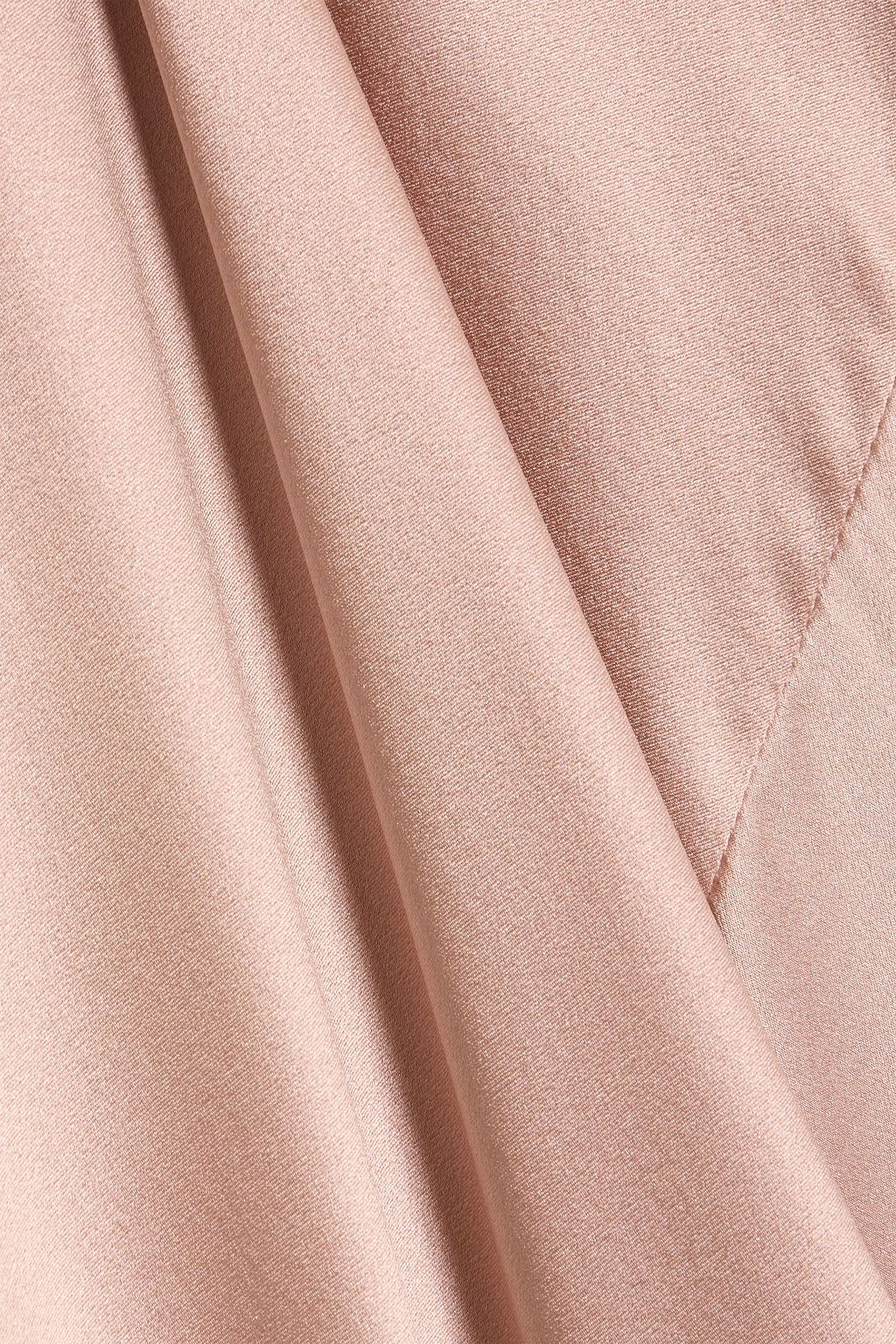 MICHELLE MASON Silk-satin gown