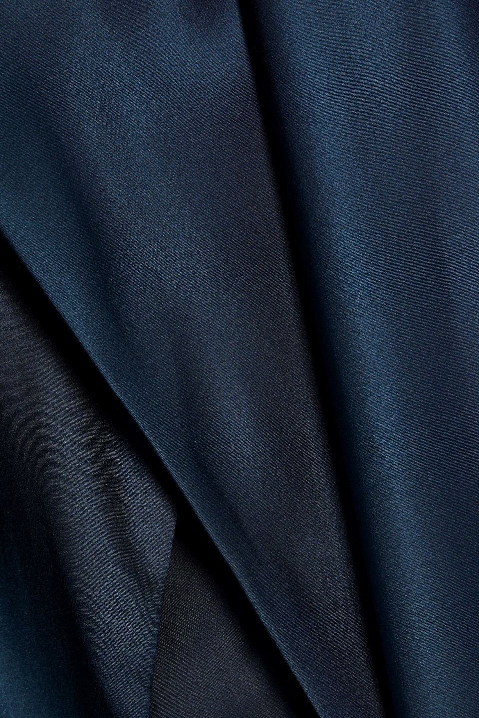 Michelle Mason Silk-satin Wrap Gown In Multi