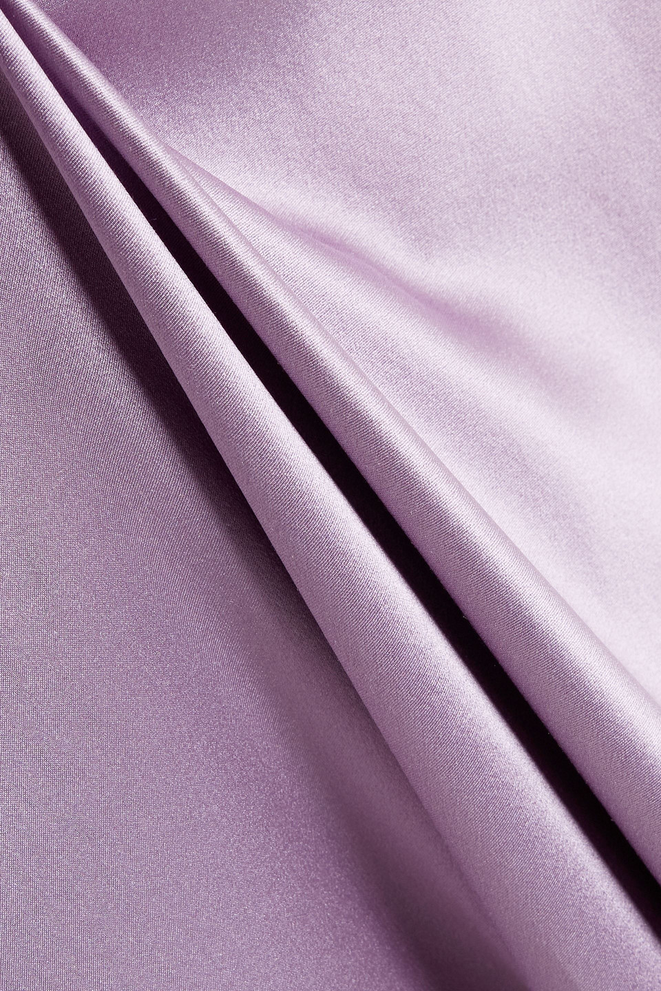 Michelle Mason One-shoulder Draped Cutout Silk-satin Gown In Multi