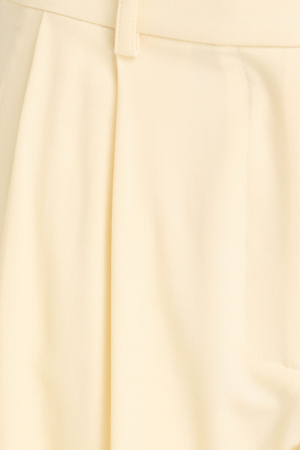 Esse Studios Onus Crepe Tapered Pants In Yellow