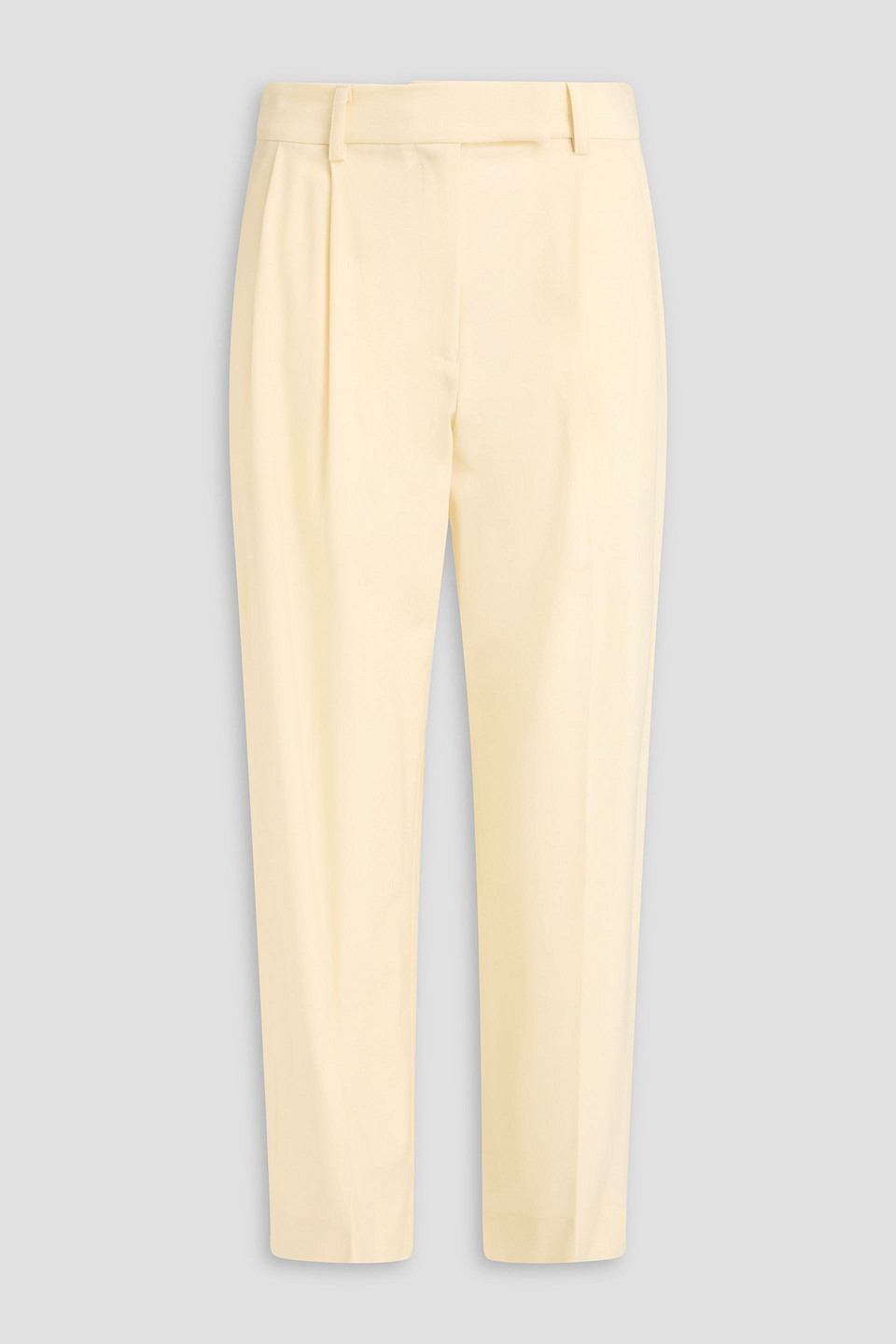 Esse Studios Onus Crepe Tapered Pants In Yellow