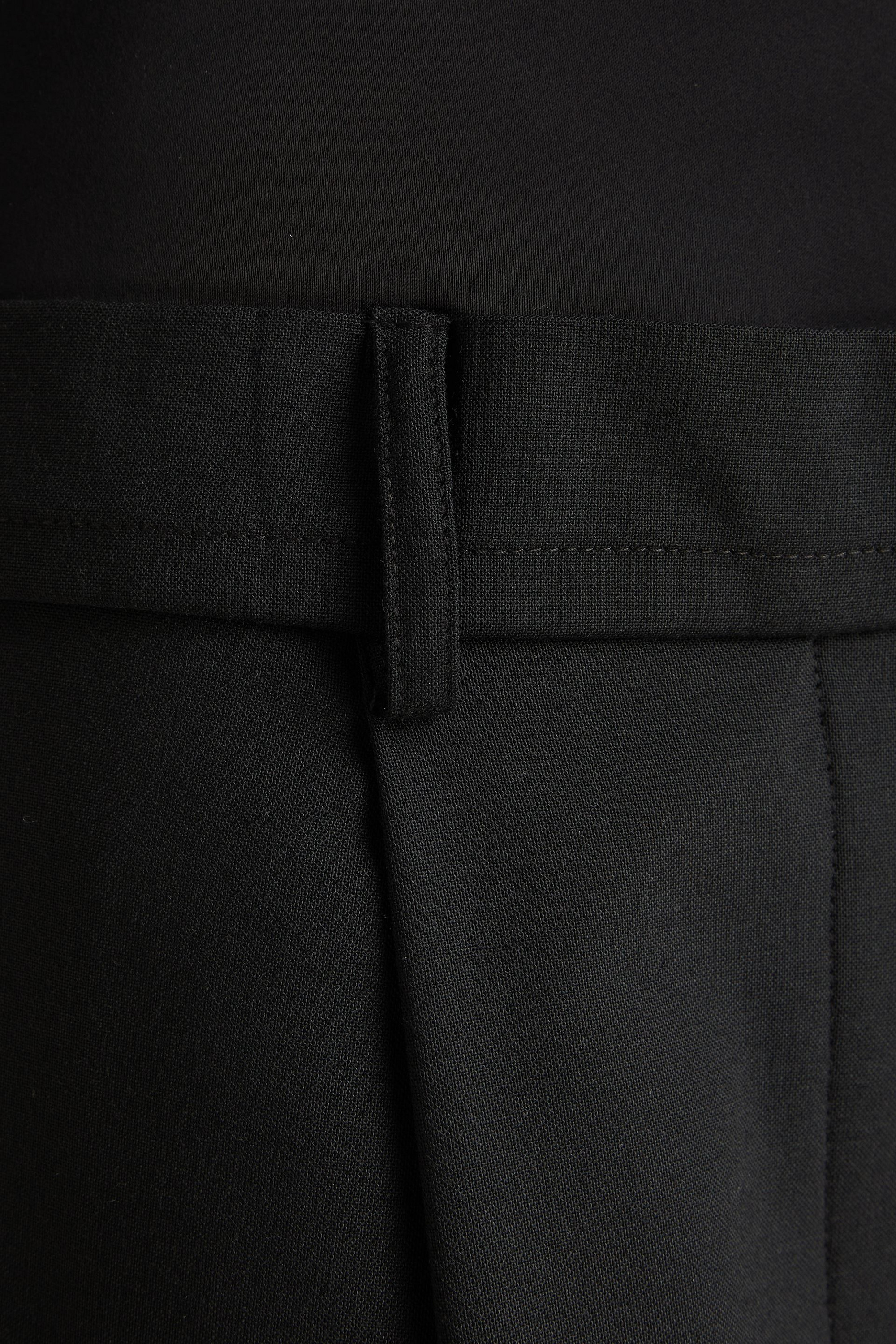 Esse Studios Portia Duo satin-paneled crepe straight-leg pants