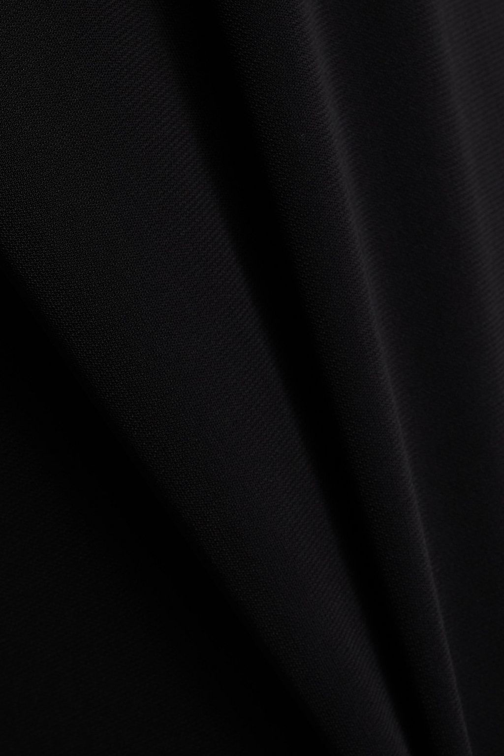 ESSE STUDIOS فستان طويل "ماكا" من الجيرسي بتصميم درابيه