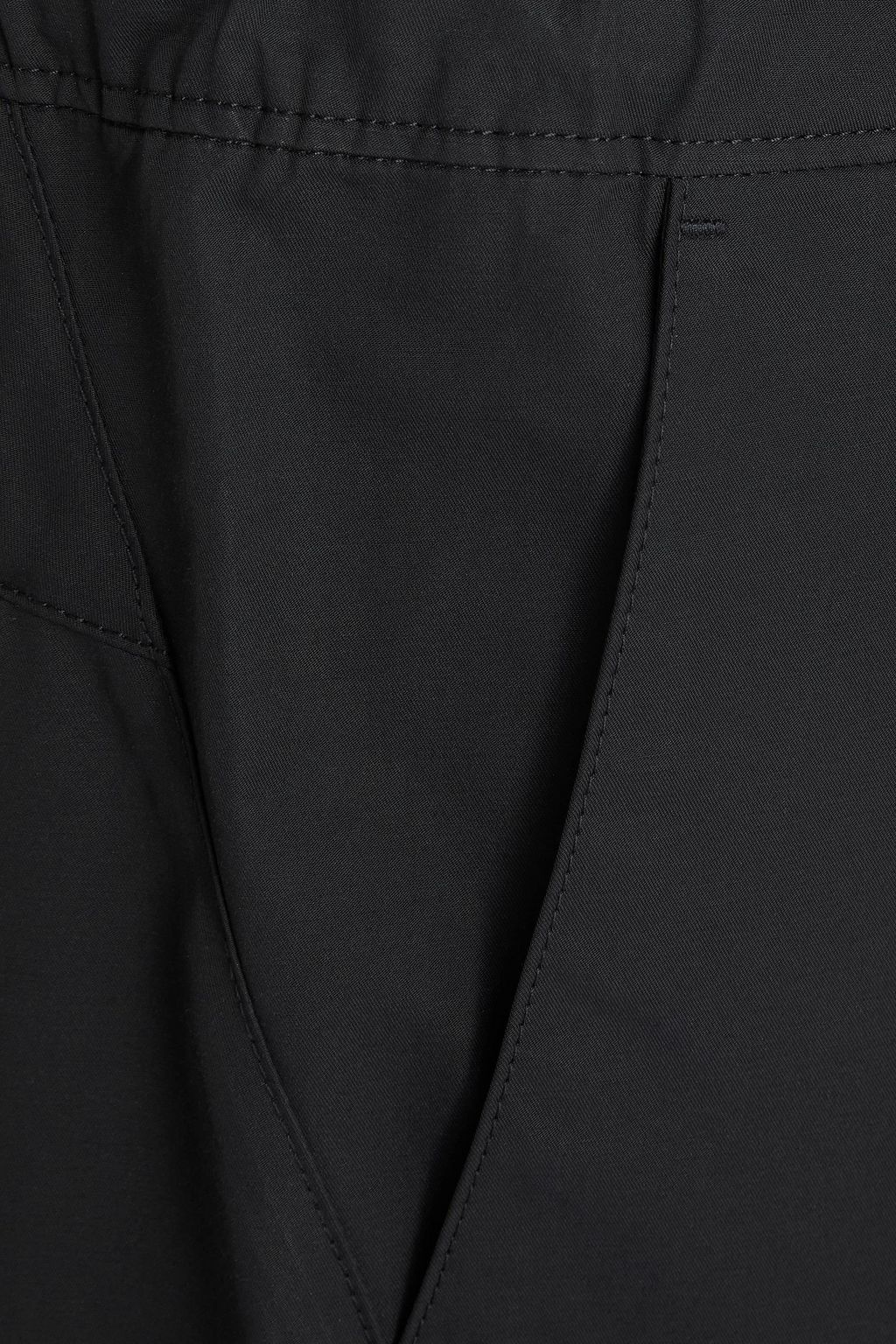 CANALI Tapered cotton-blend twill pants