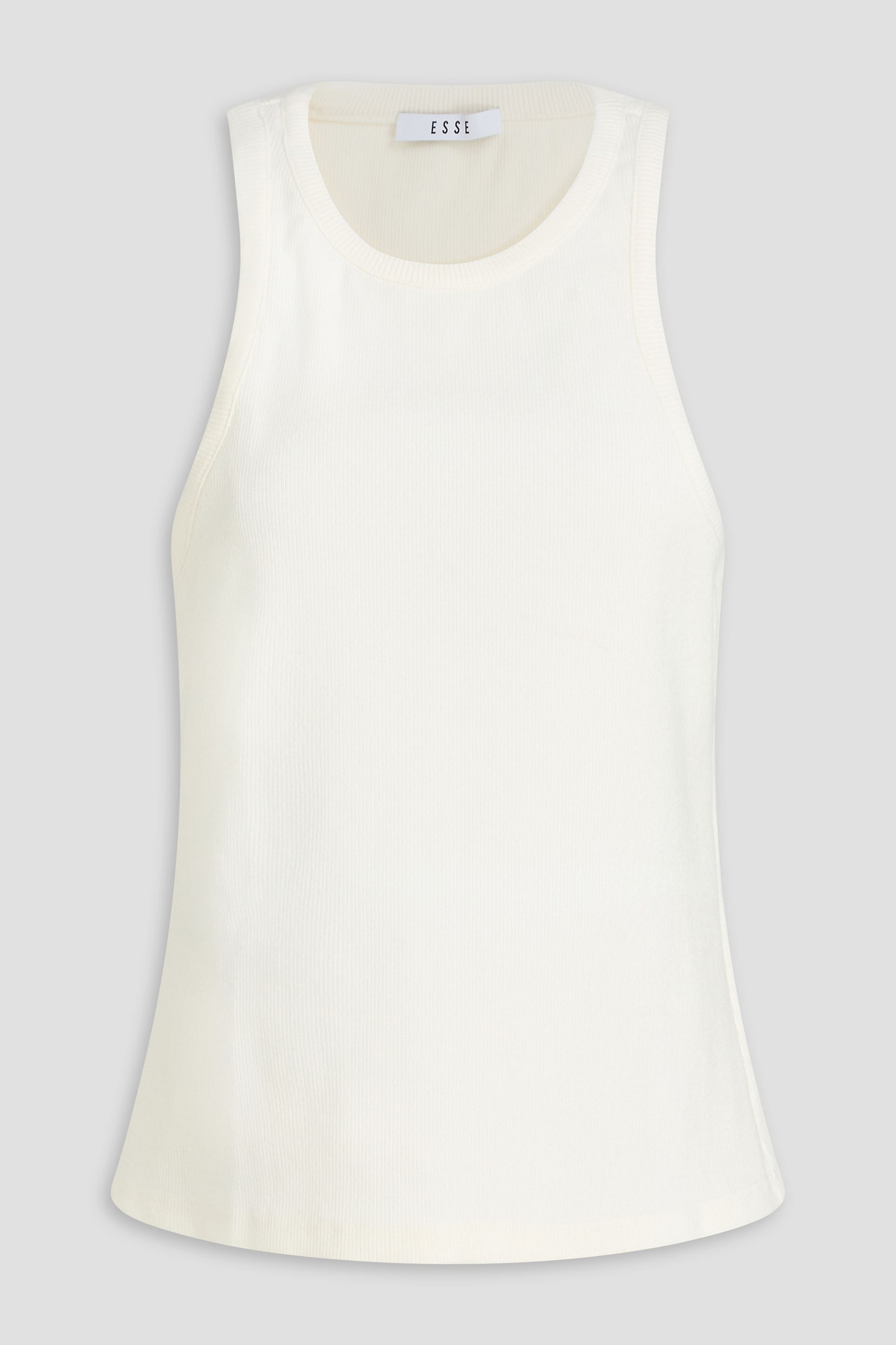 Esse Studios Ribbed jersey tank