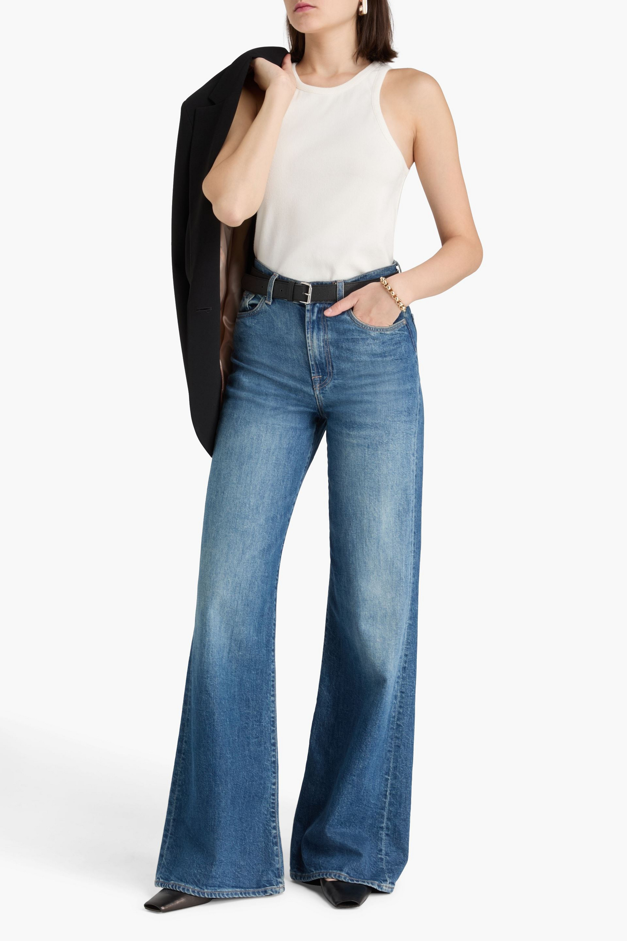 Esse Studios Ribbed jersey tank