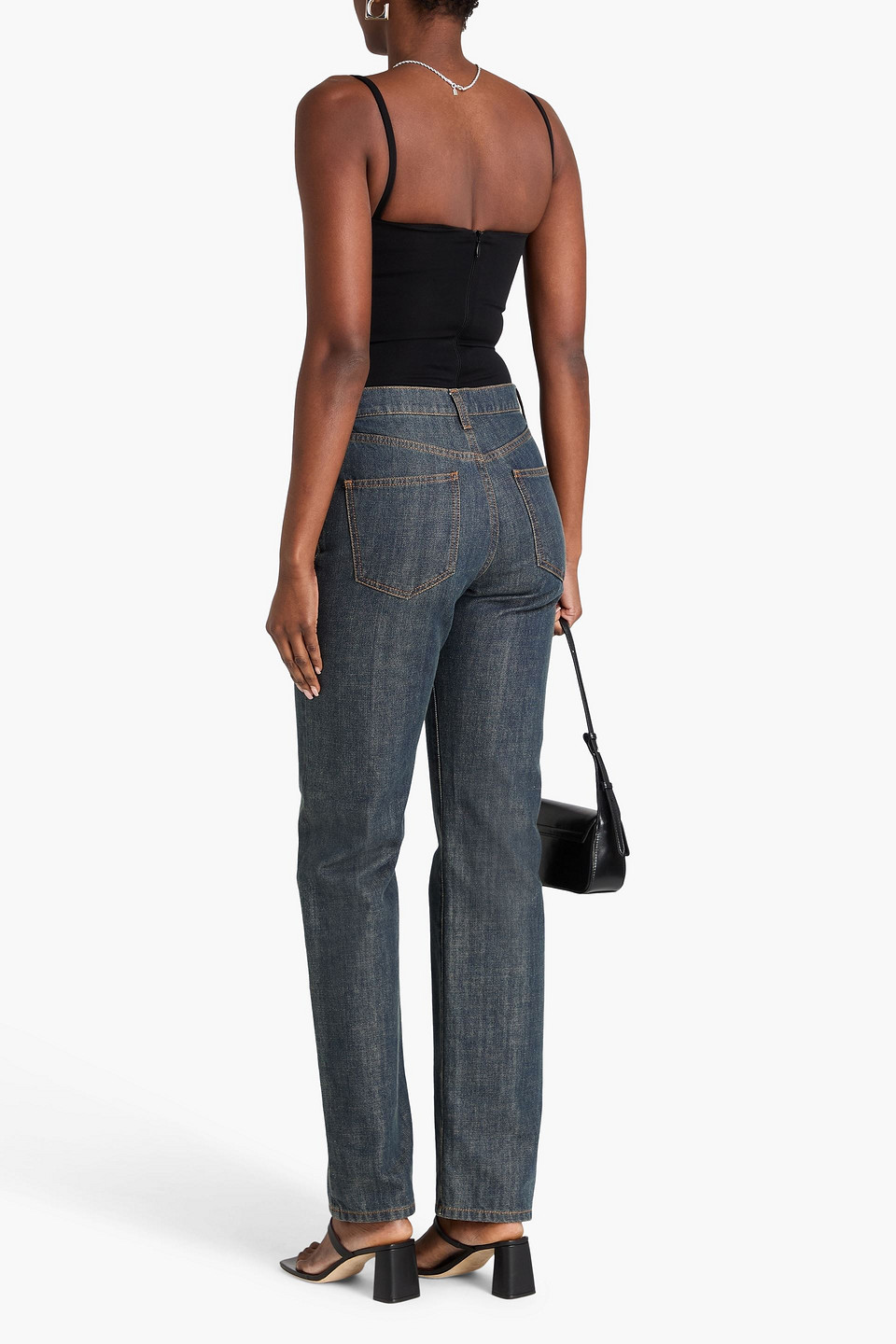 Esse Studios Jersey Bodysuit In Black