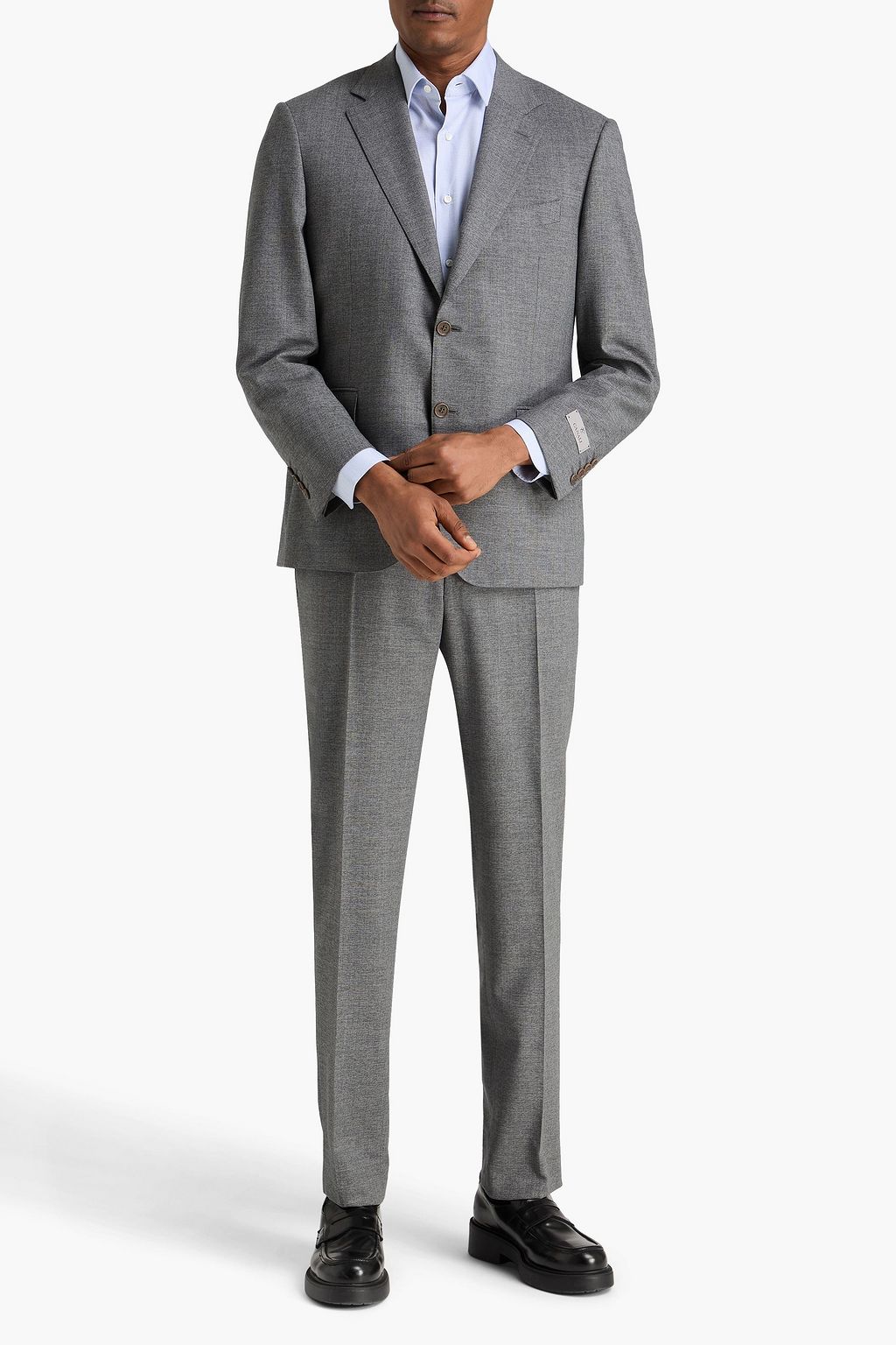 CANALI Slim-fit wool suit