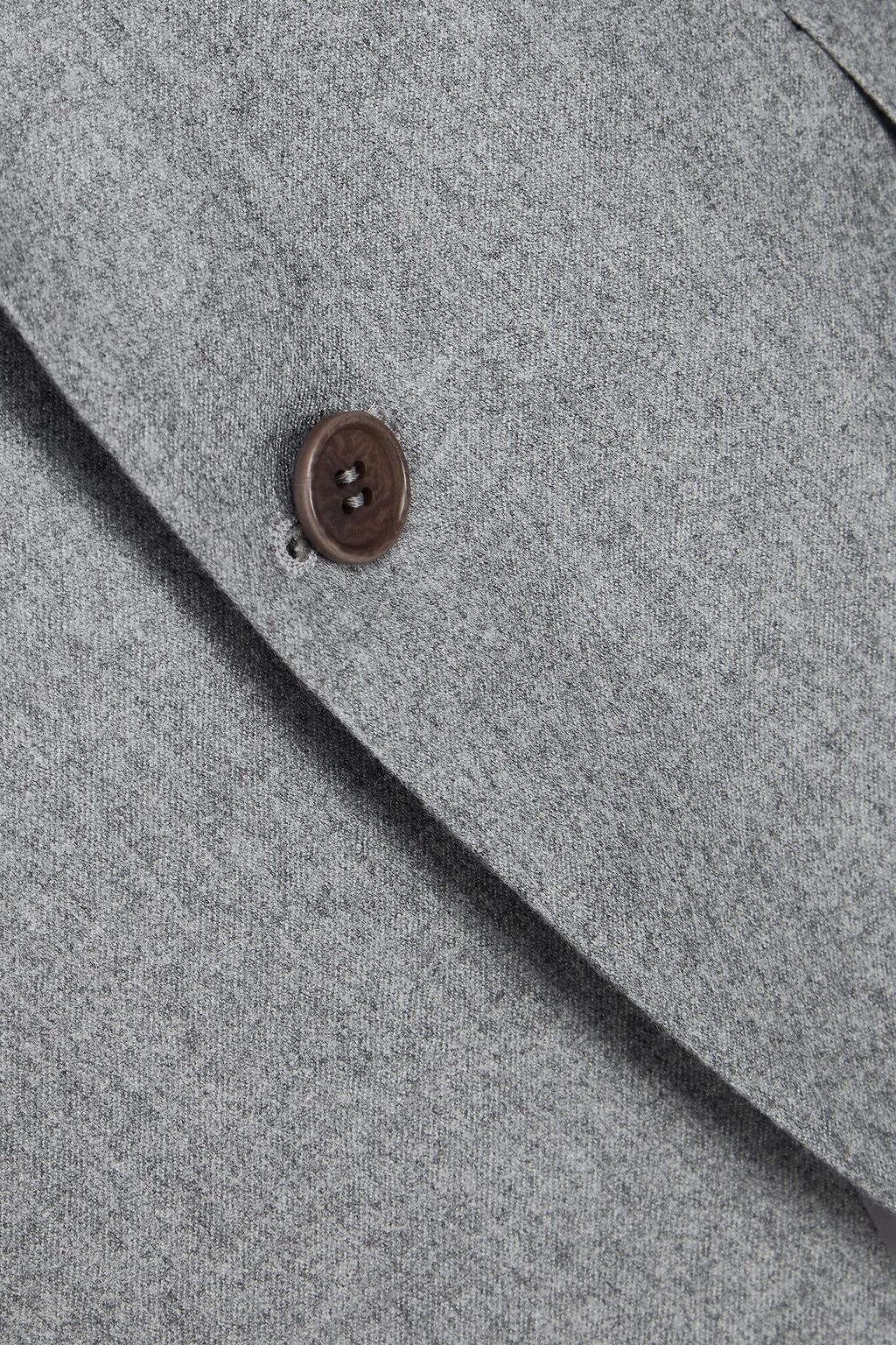 CANALI ウールフランネル スリムフィットスーツ