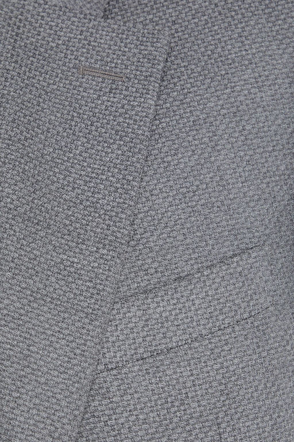 CANALI Wool-blend tweed blazer