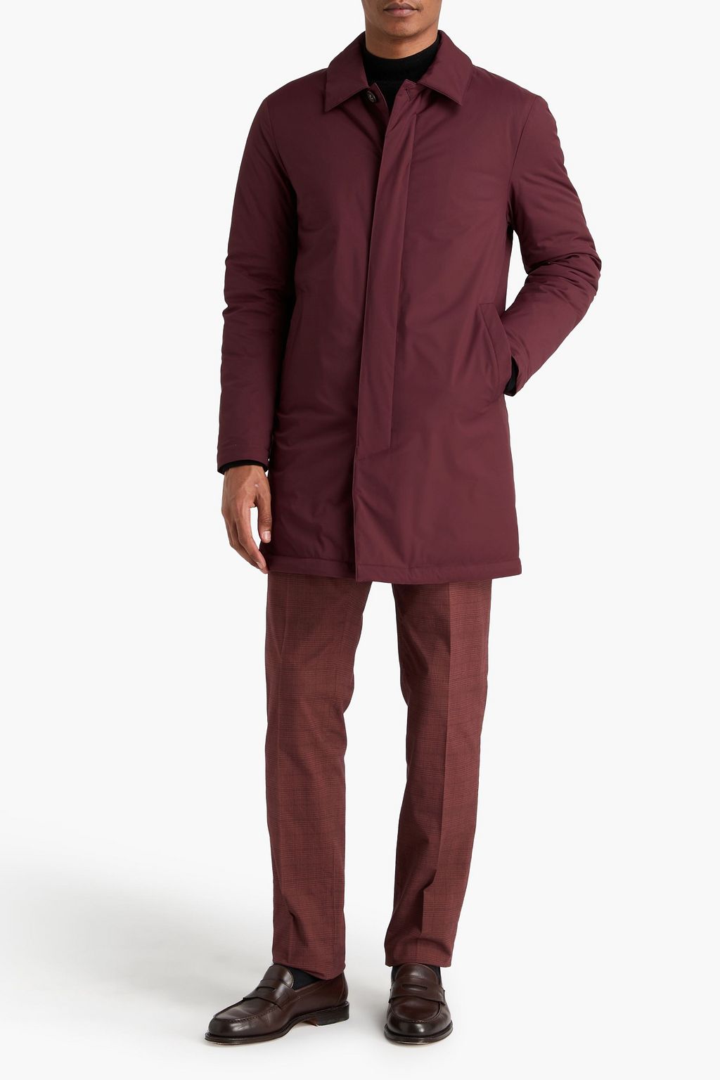 CANALI Shell down coat