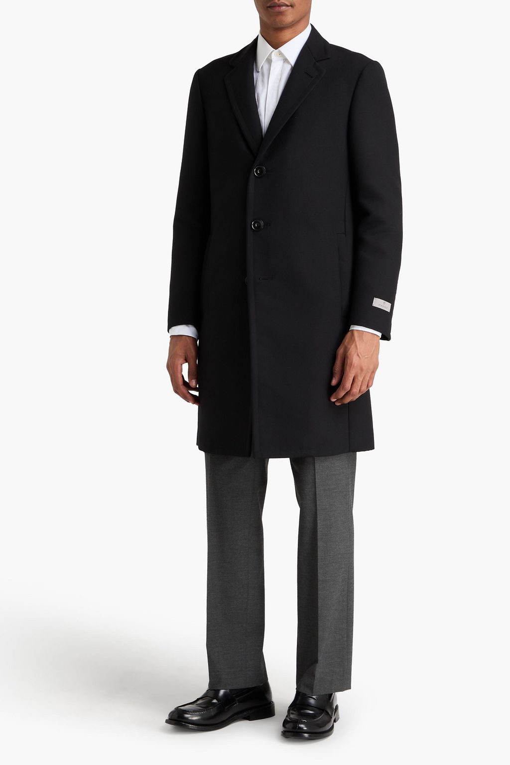 CANALI Wool-felt coat