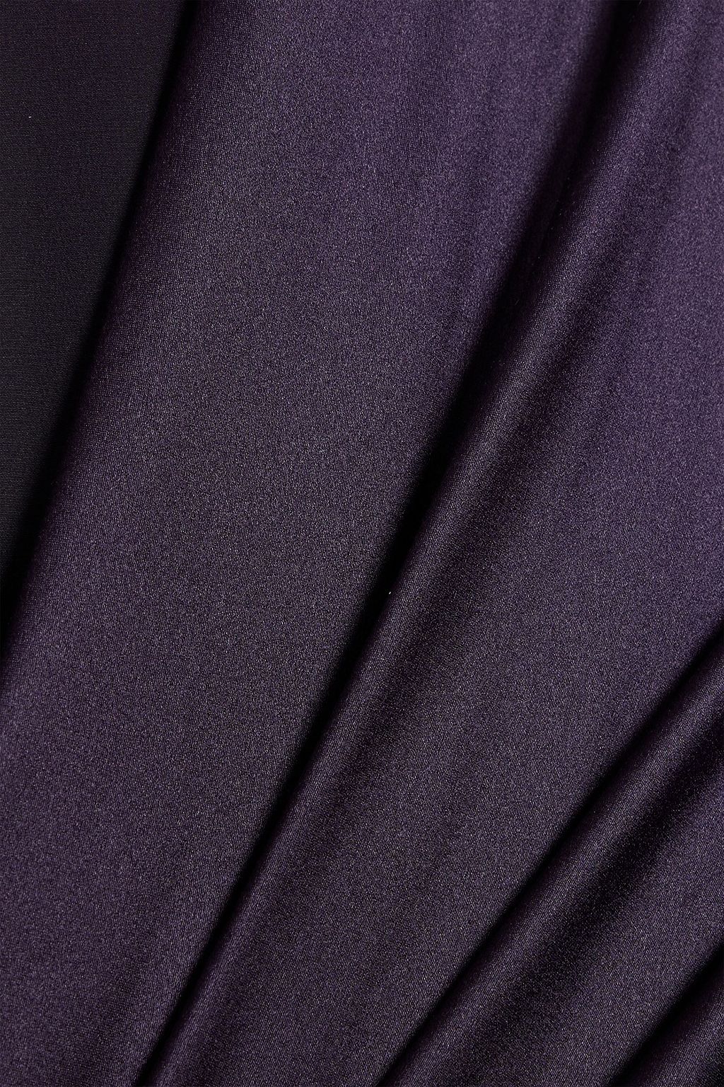 MICHELLE MASON Wrap-effect silk-satin midi dress