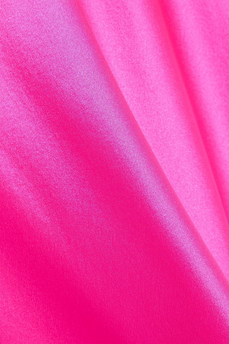 Michelle Mason Cutout Silk-satin Mini Dress In Pink