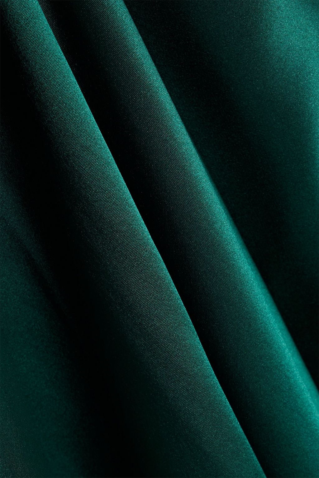 MICHELLE MASON Cutout silk-satin gown