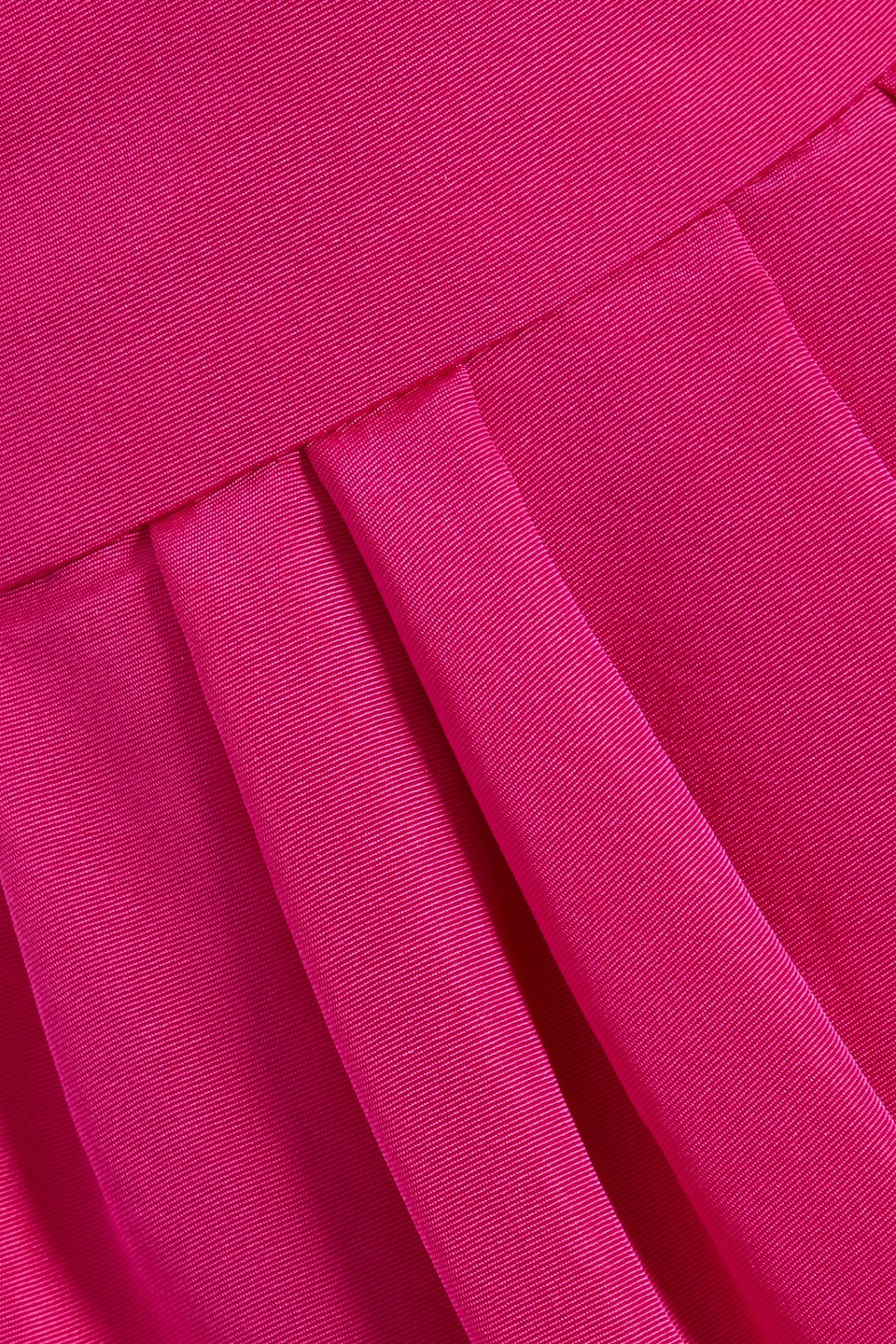 Carolina Herrera Pleated Silk-faille Maxi Skirt In Pink