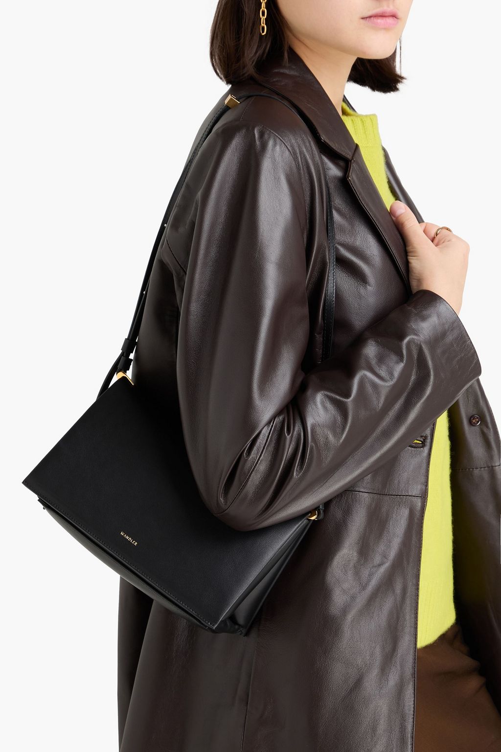 WANDLER حقيبة كتف "أوما" من الجلد