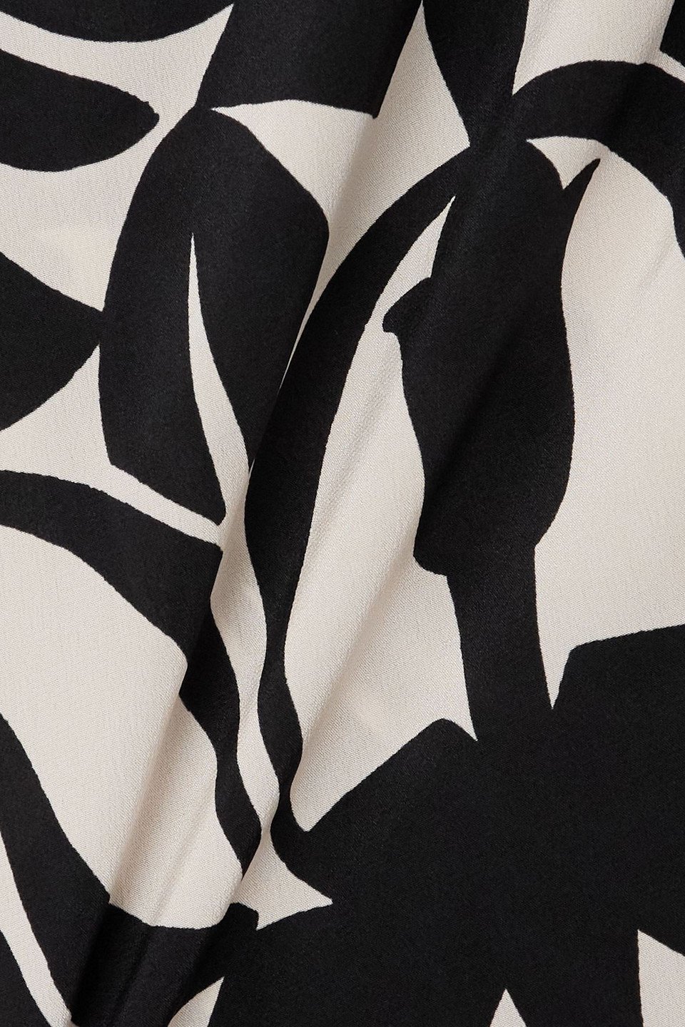 La Doublej Cerere Printed Silk Crepe De Chine Maxi Dress In Black