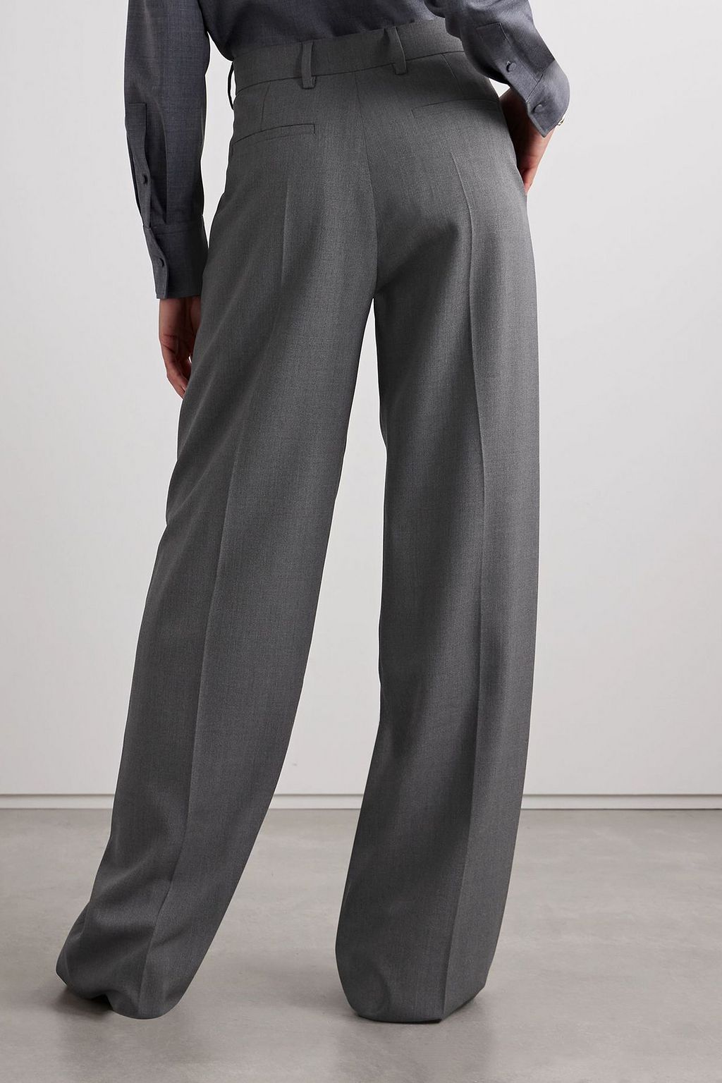 VALENTINO GARAVANI Wool-blend wide-leg pants | THE OUTNET