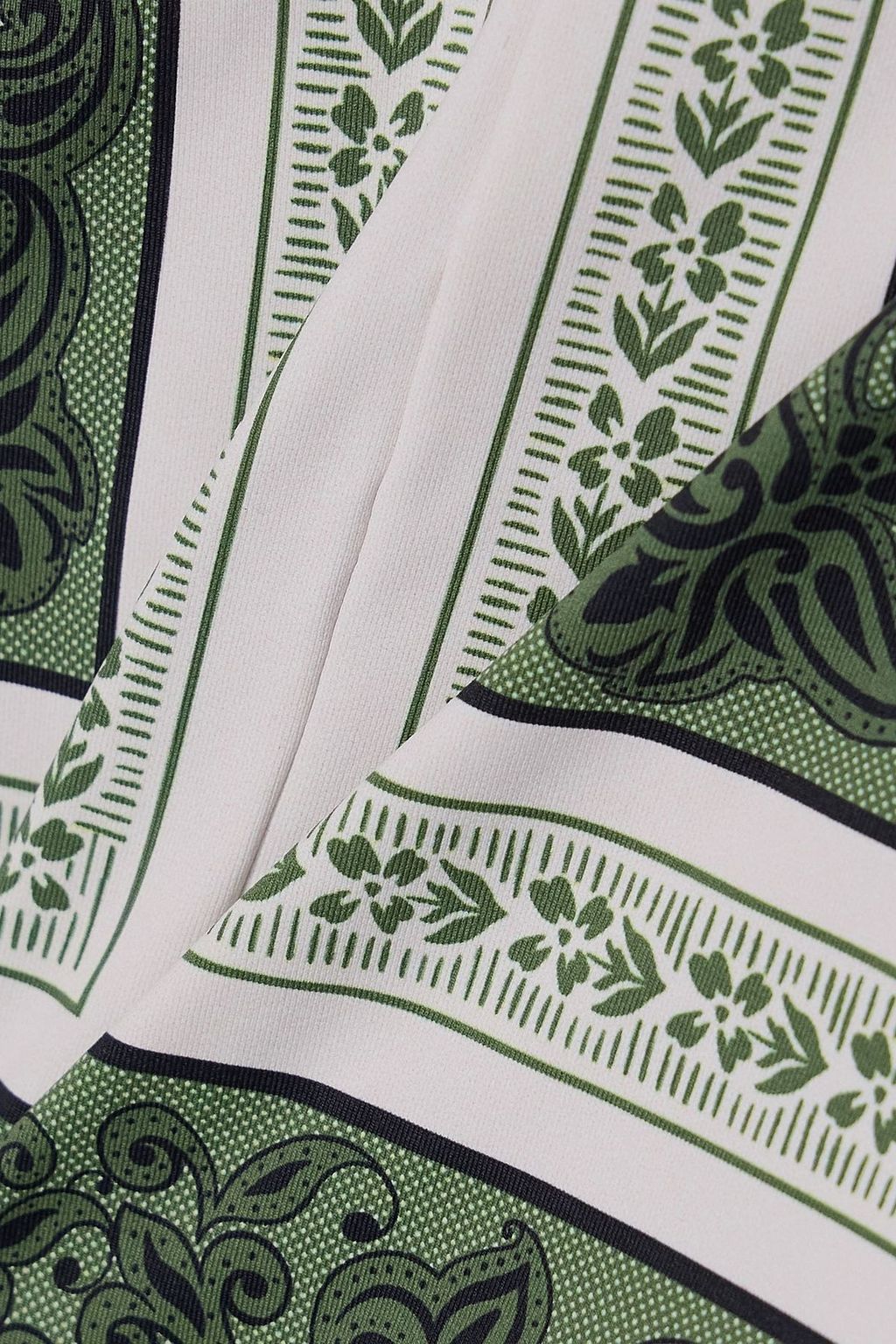 LA DOUBLEJ لباس سباحة فوندا بفتحات وبطبعات